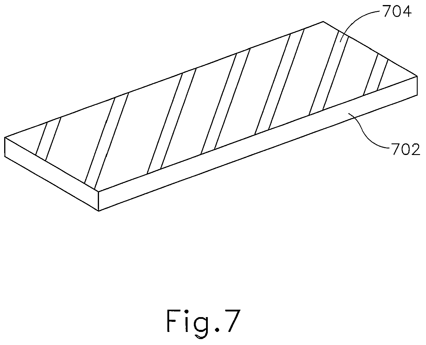 Patent US11793515 Figure 7 – Surgical stapler buttress assembly with adhesion to wet end effector
