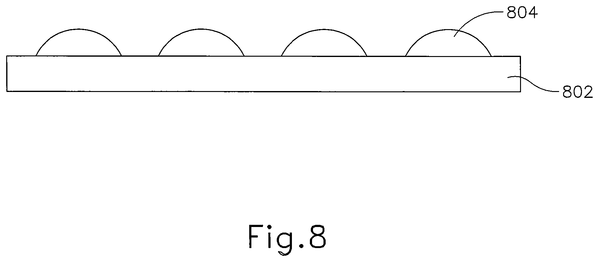 Patent US11793515 Figure 8 – Surgical stapler buttress assembly with adhesion to wet end effector
