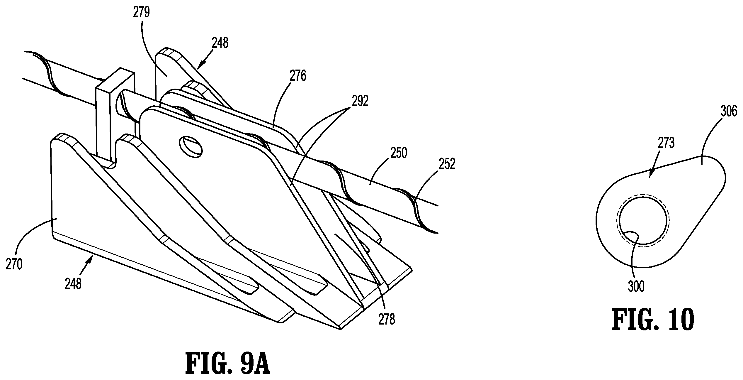 Patent US11793517 Figure 8 – Linear stapling device with vertically movable knife