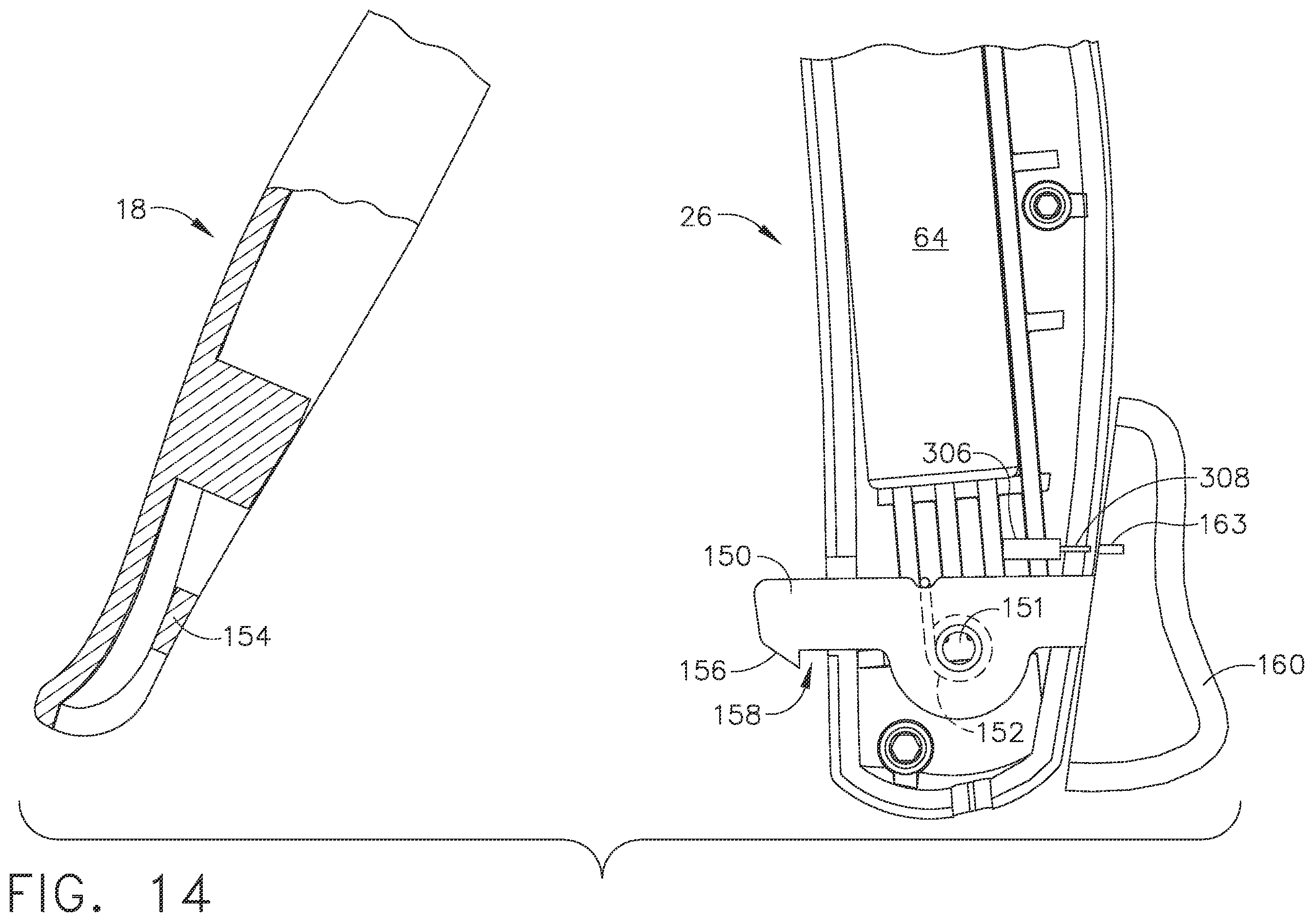 Patent US11793518 Figure 16 – Powered surgical instruments with firing system lockout arrangements