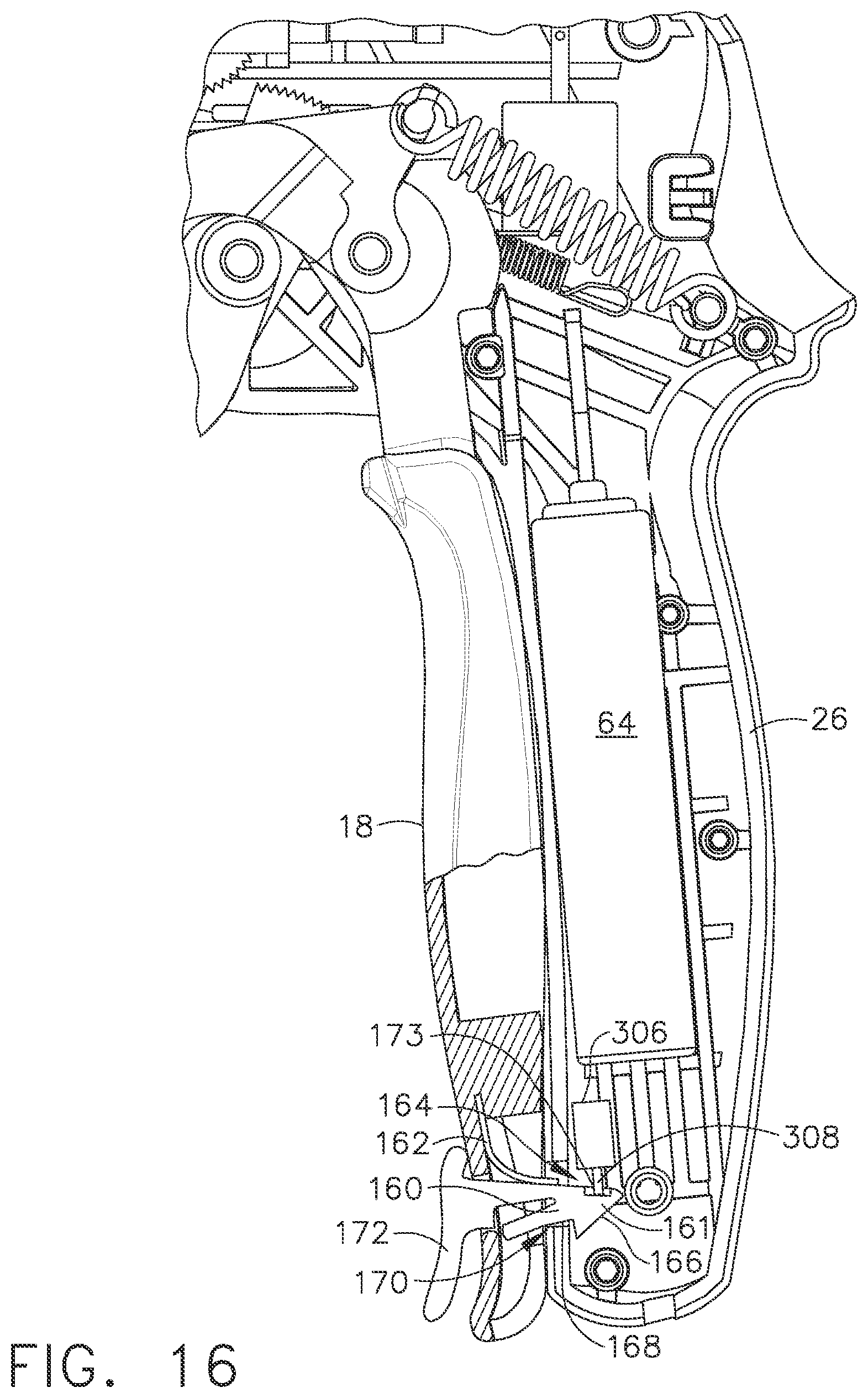 Patent US11793518 Figure 18 – Powered surgical instruments with firing system lockout arrangements