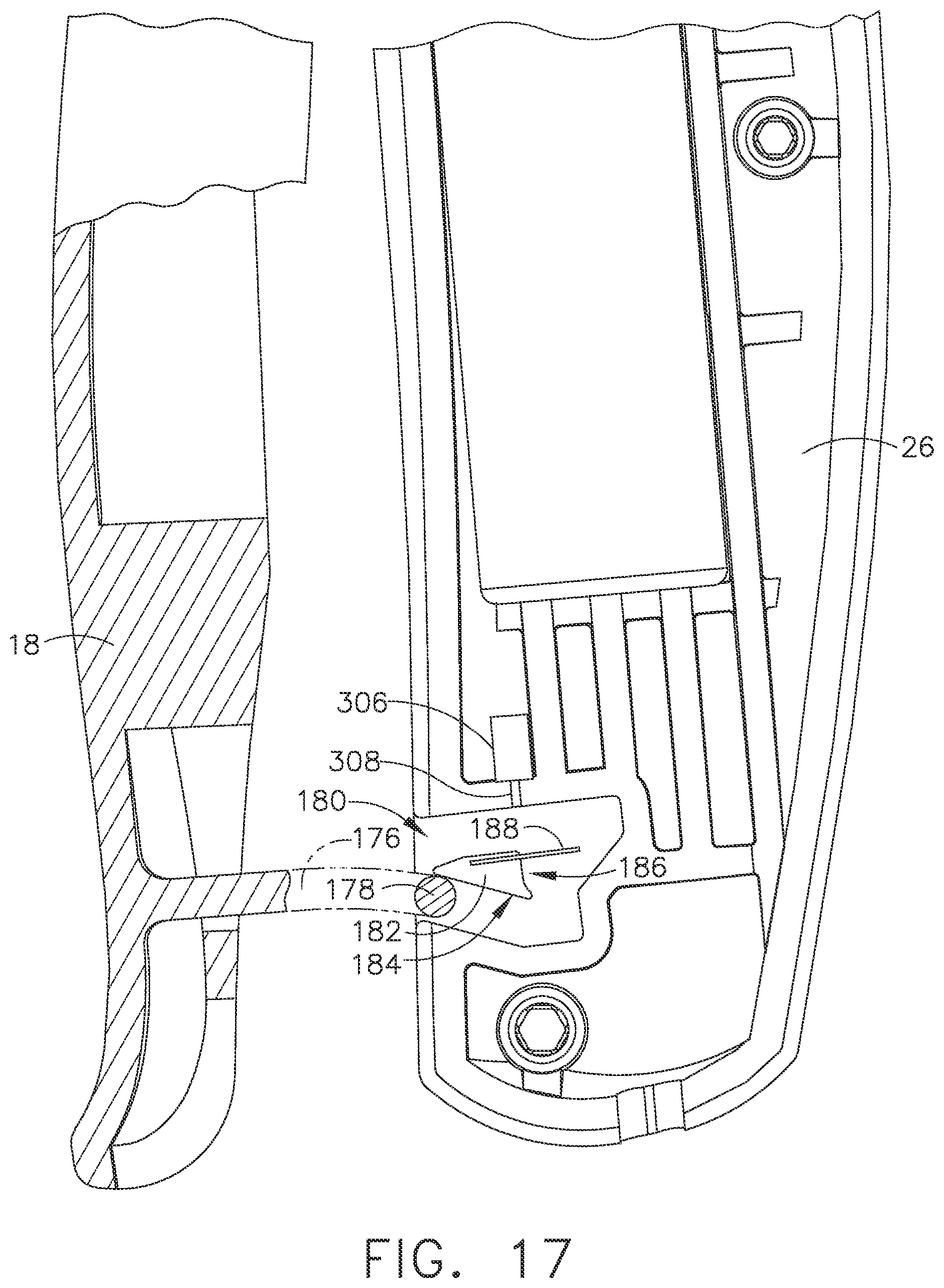 Patent US11793518 Figure 19 – Powered surgical instruments with firing system lockout arrangements