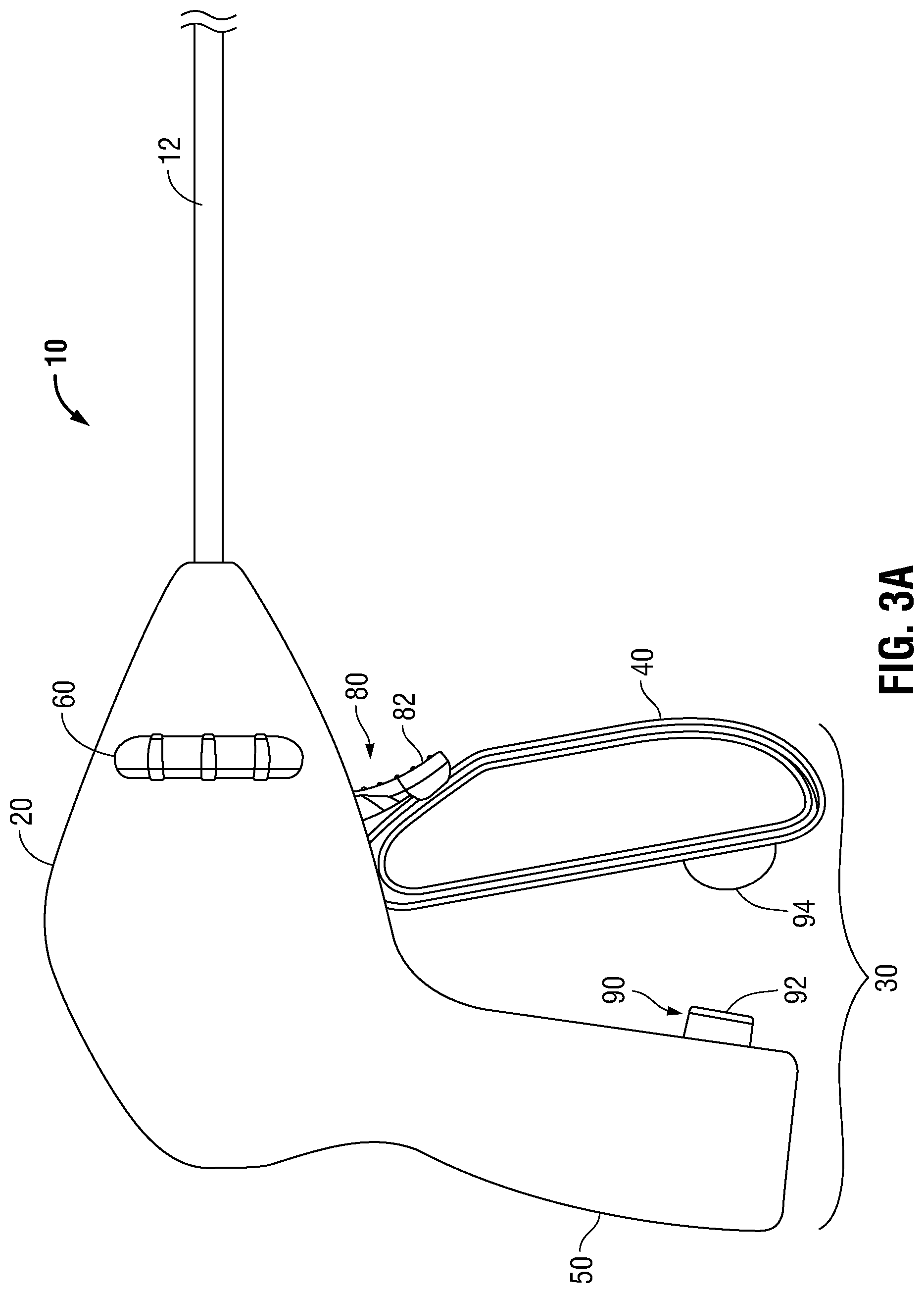 Patent US11793520 Figure 3 – Trigger mechanisms for surgical instruments and surgical instruments including the same