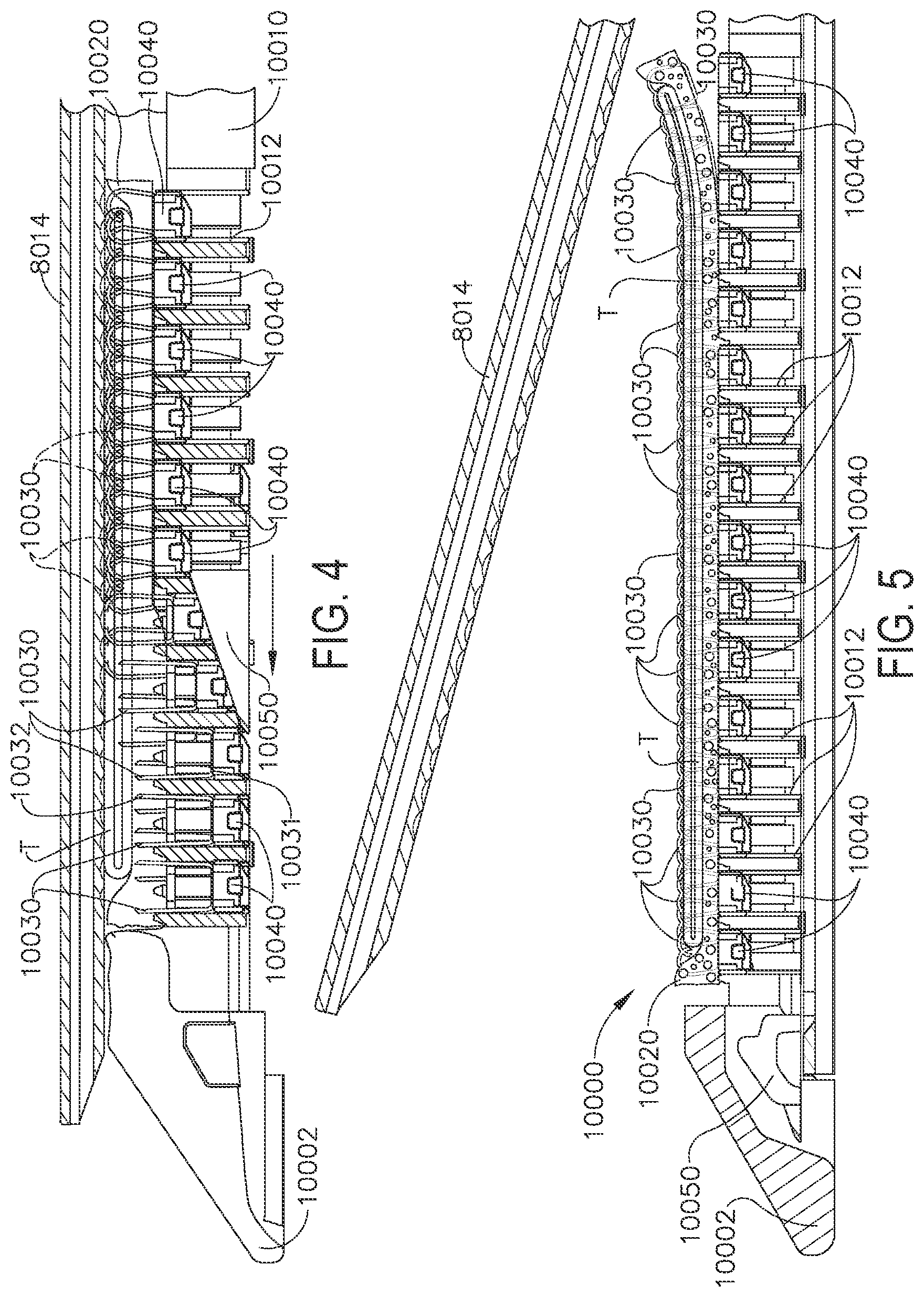 Patent US11793522 Figure 3 – Staple cartridge assembly including a compressible adjunct