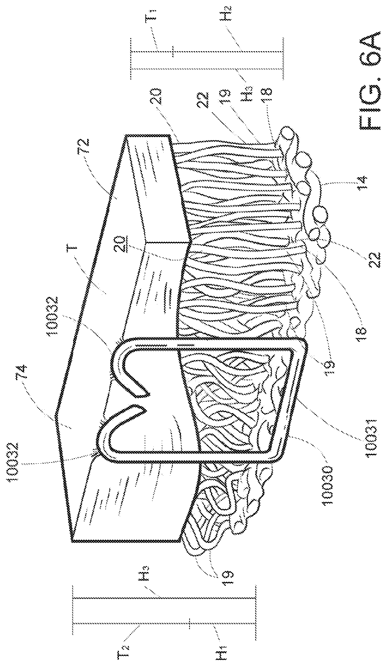 Patent US11793522 Figure 5 – Staple cartridge assembly including a compressible adjunct