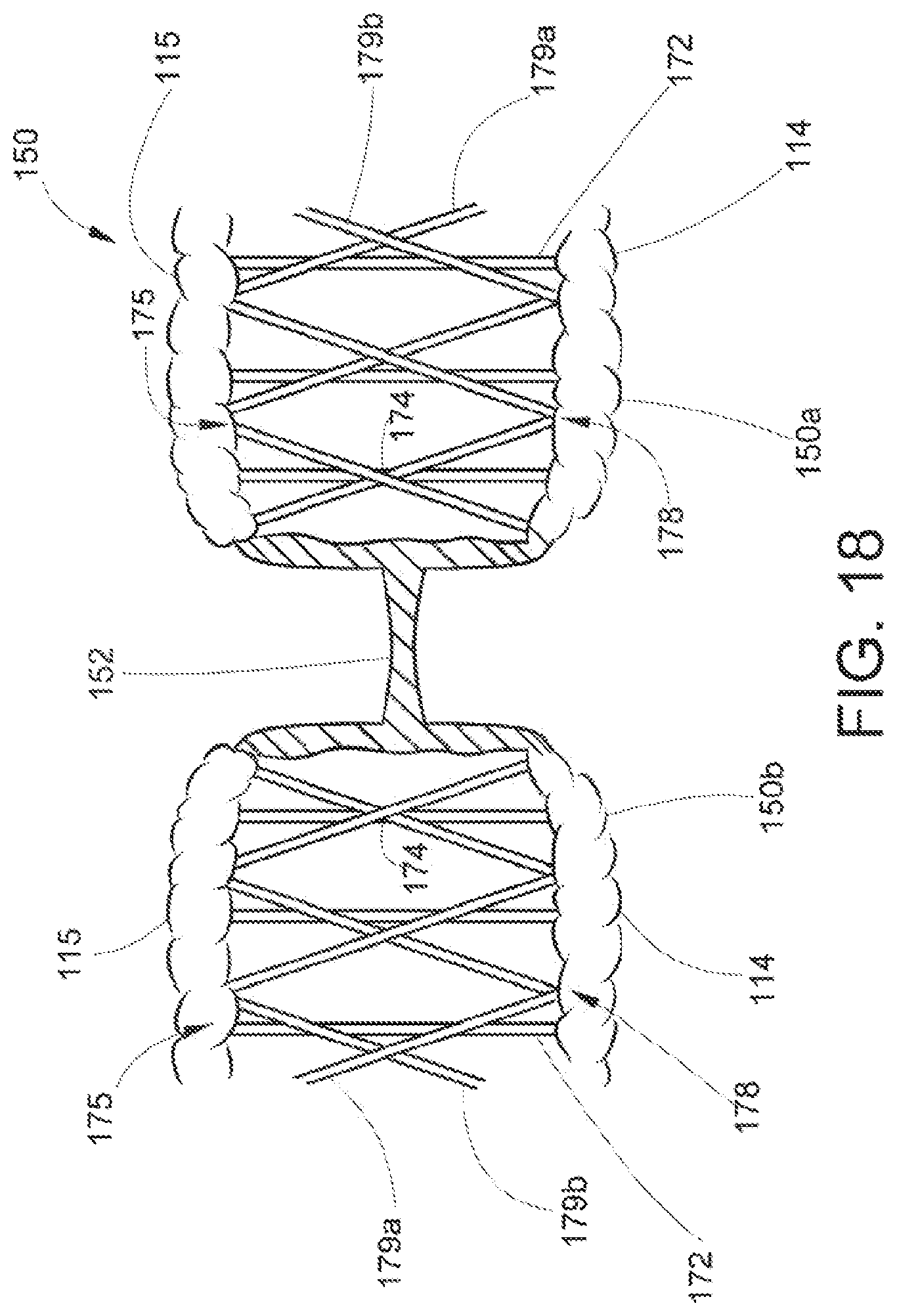 Patent US11793522 Figure 18 – Staple cartridge assembly including a compressible adjunct