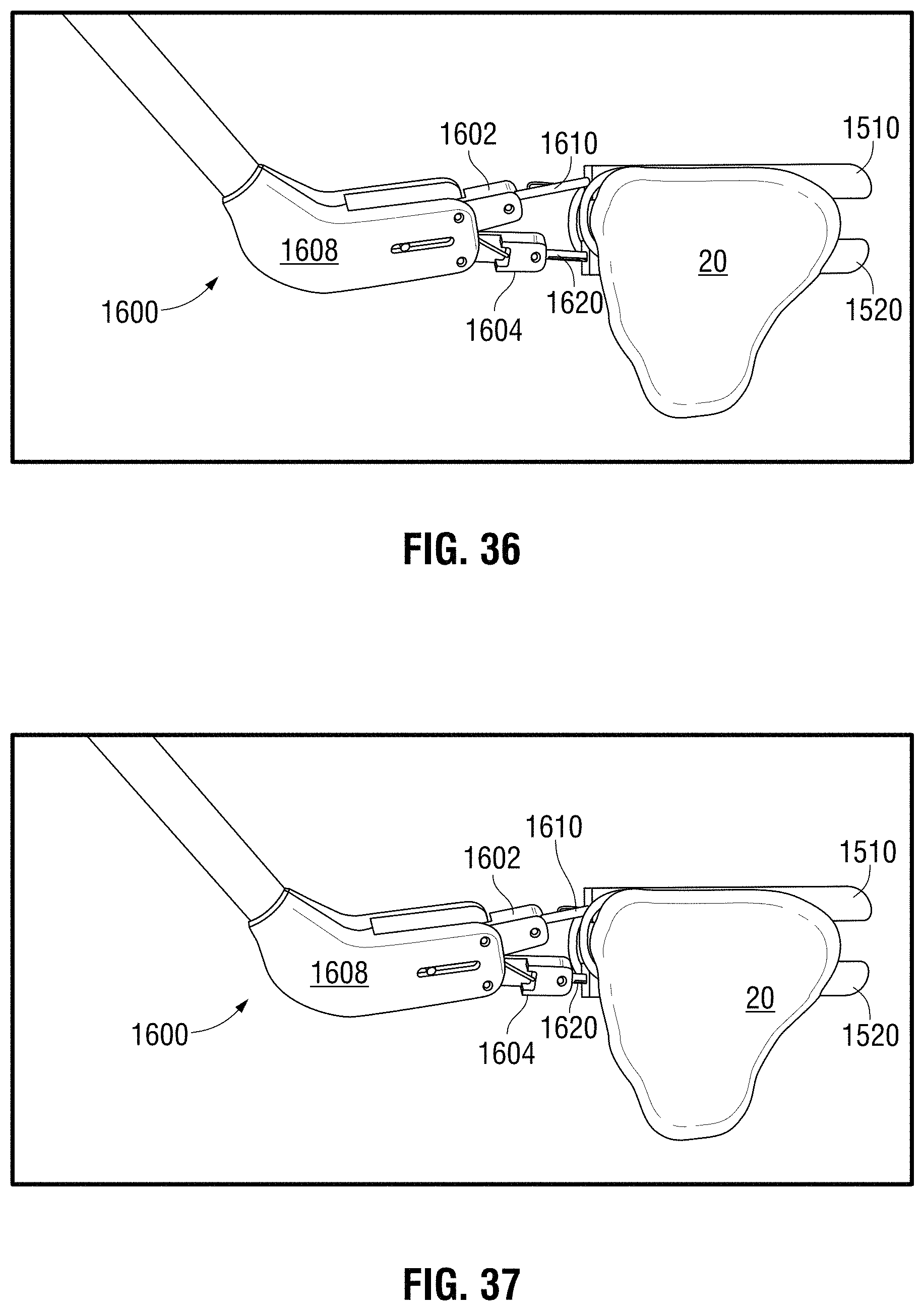 Patent US11793524 Figure 17 – Recapturable left atrial appendage clipping device and methods for recapturing a left atrial appendage clip