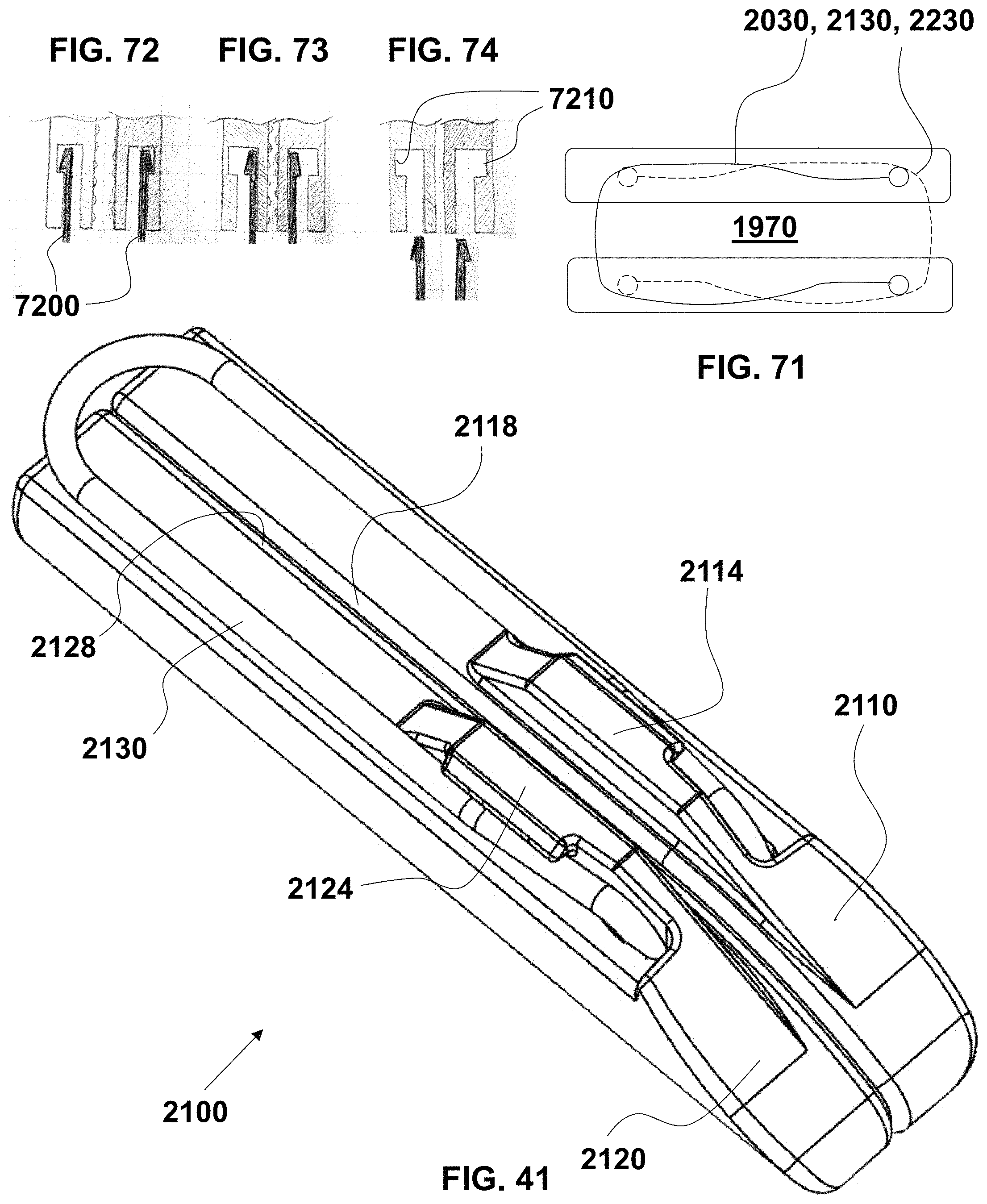 Patent US11793524 Figure 20 – Recapturable left atrial appendage clipping device and methods for recapturing a left atrial appendage clip
