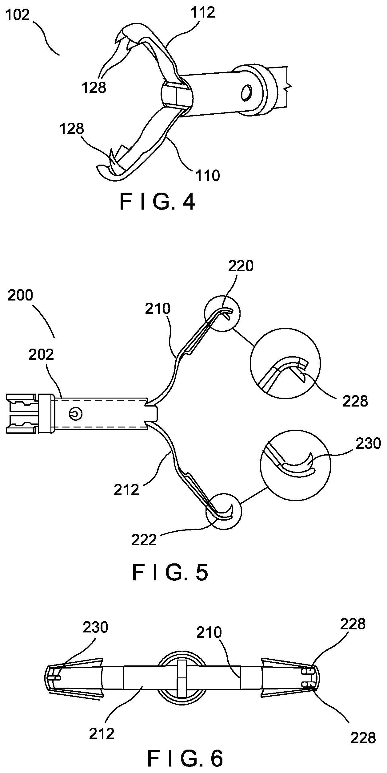 Patent US11793525 Figure 2 – Aggressive featured clips with improved tissue retention