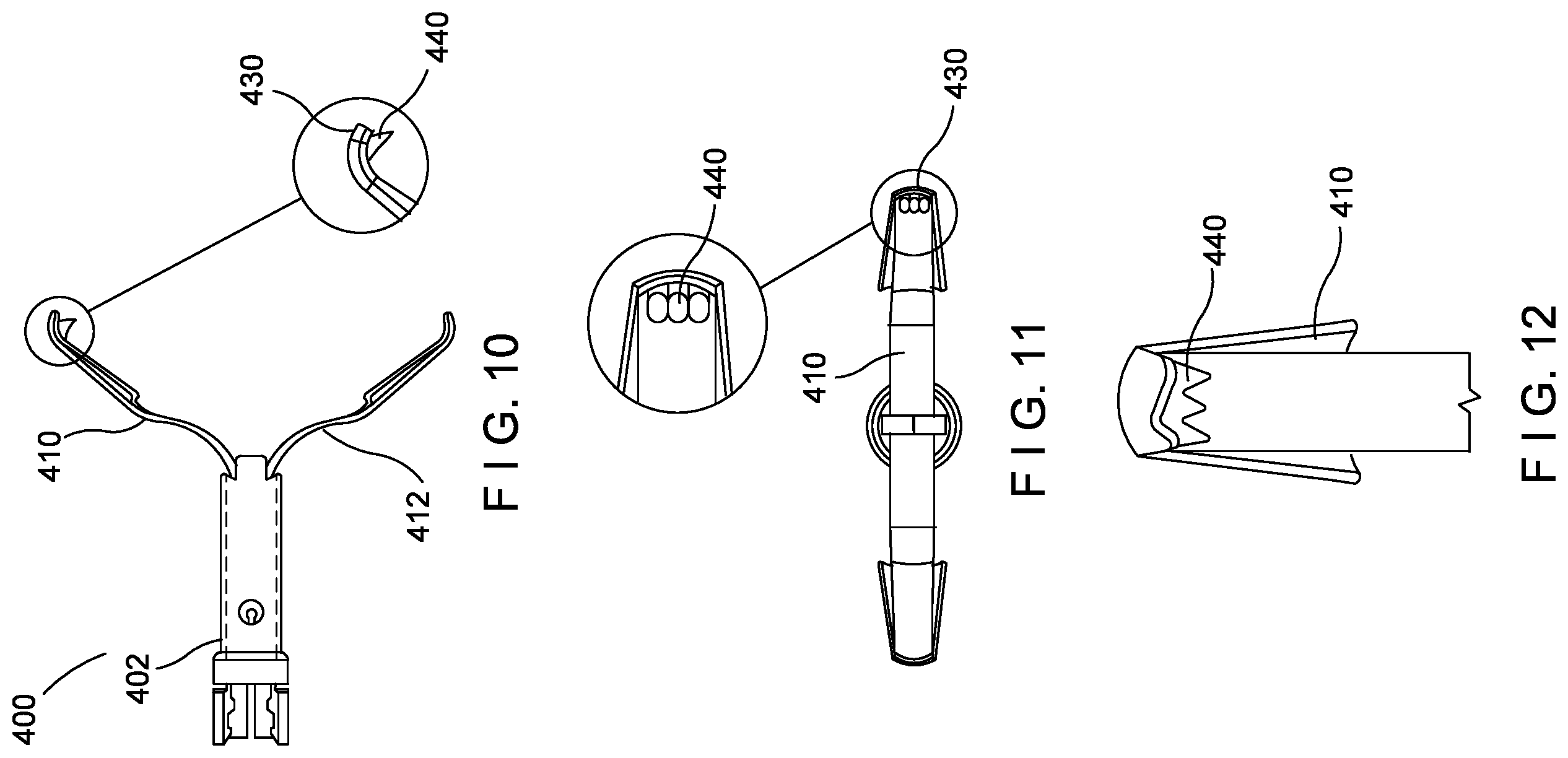 Patent US11793525 Figure 4 – Aggressive featured clips with improved tissue retention