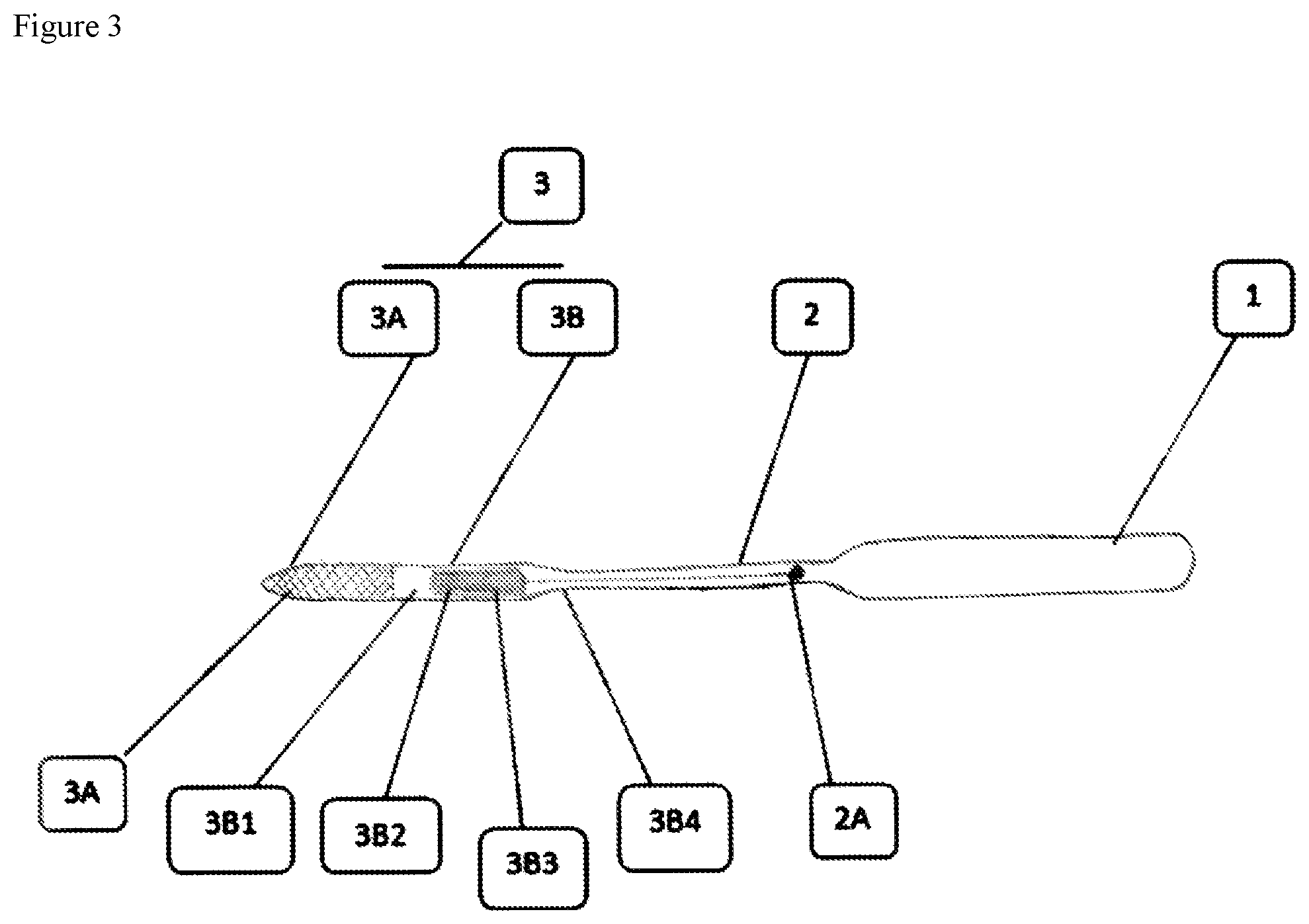 Patent US11793527 Figure 2 – Instrument for removal of dorsal nasal hump