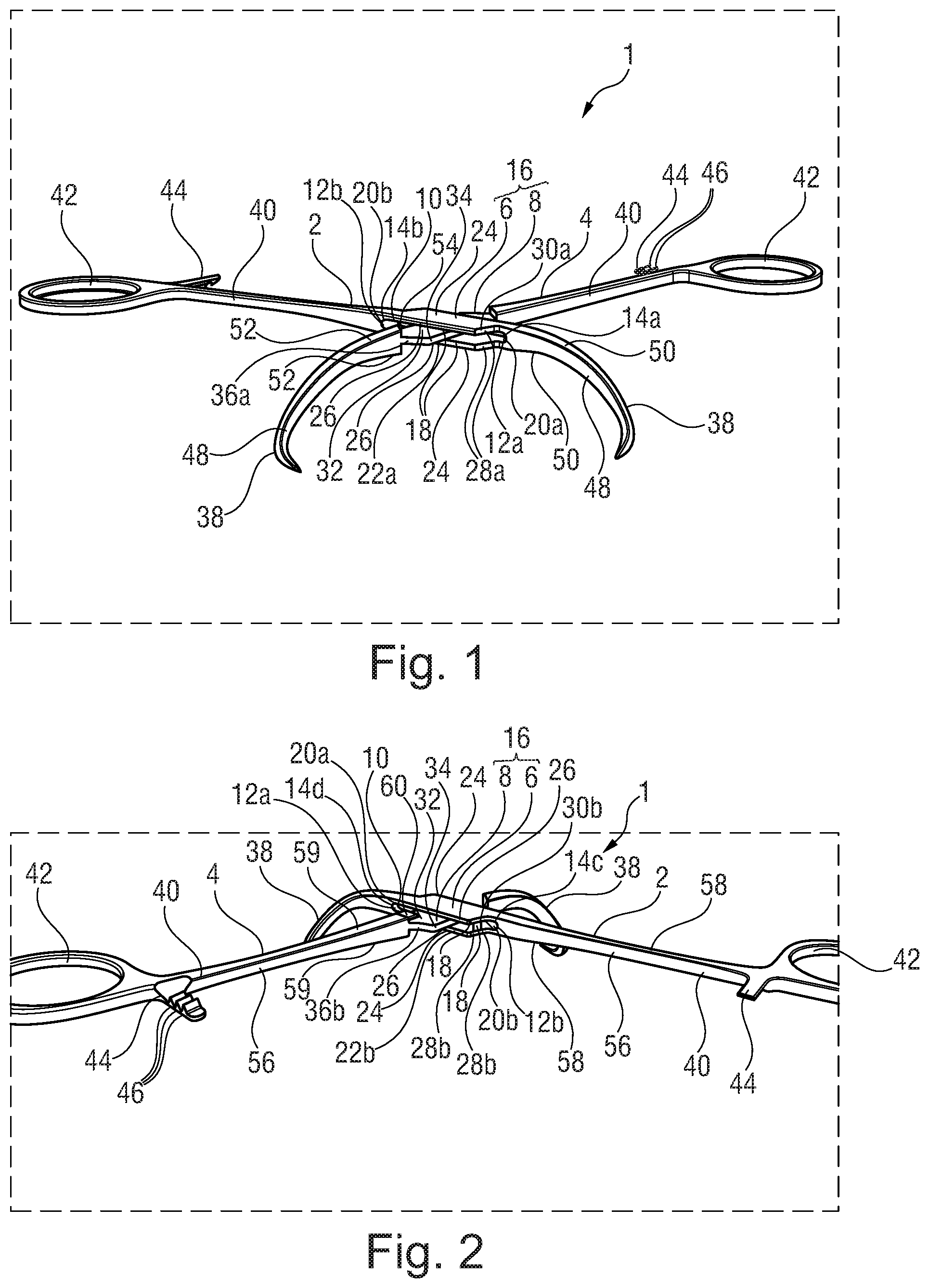 Patent US11793533 Figure 1 – Surgical instrument having terminal region through which flow can occur