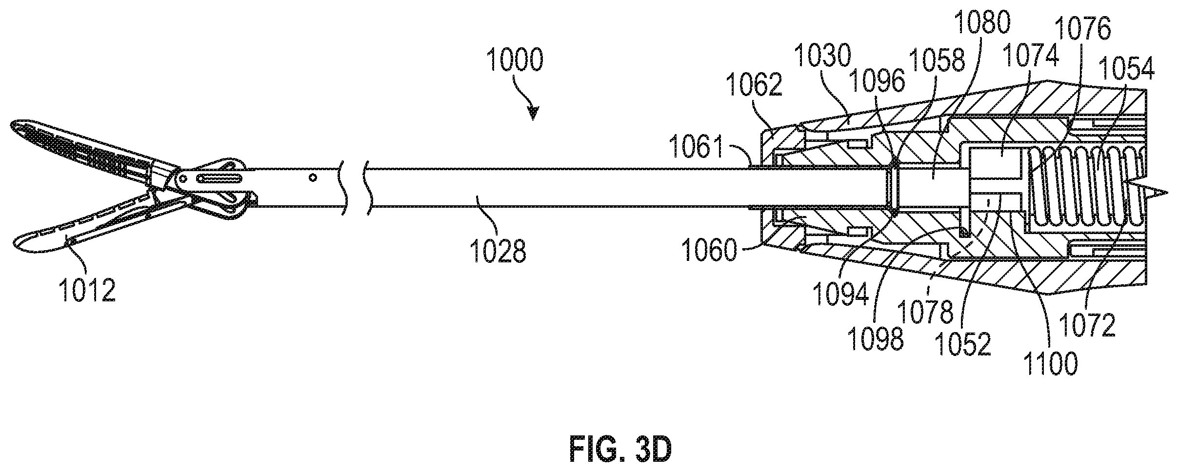 Patent US11793534 Figure 7 – Forceps having actuator splay control