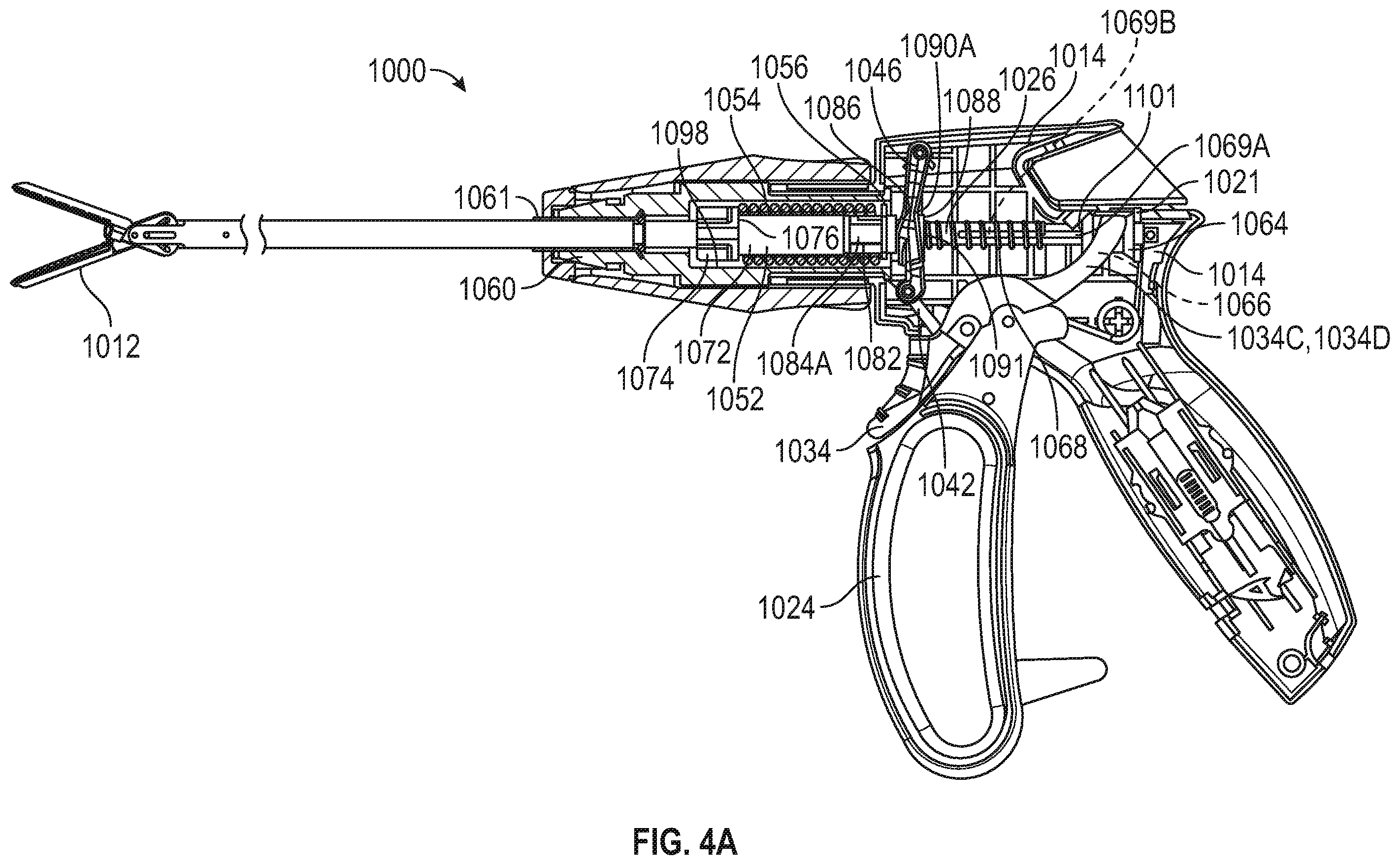 Patent US11793534 Figure 9 – Forceps having actuator splay control
