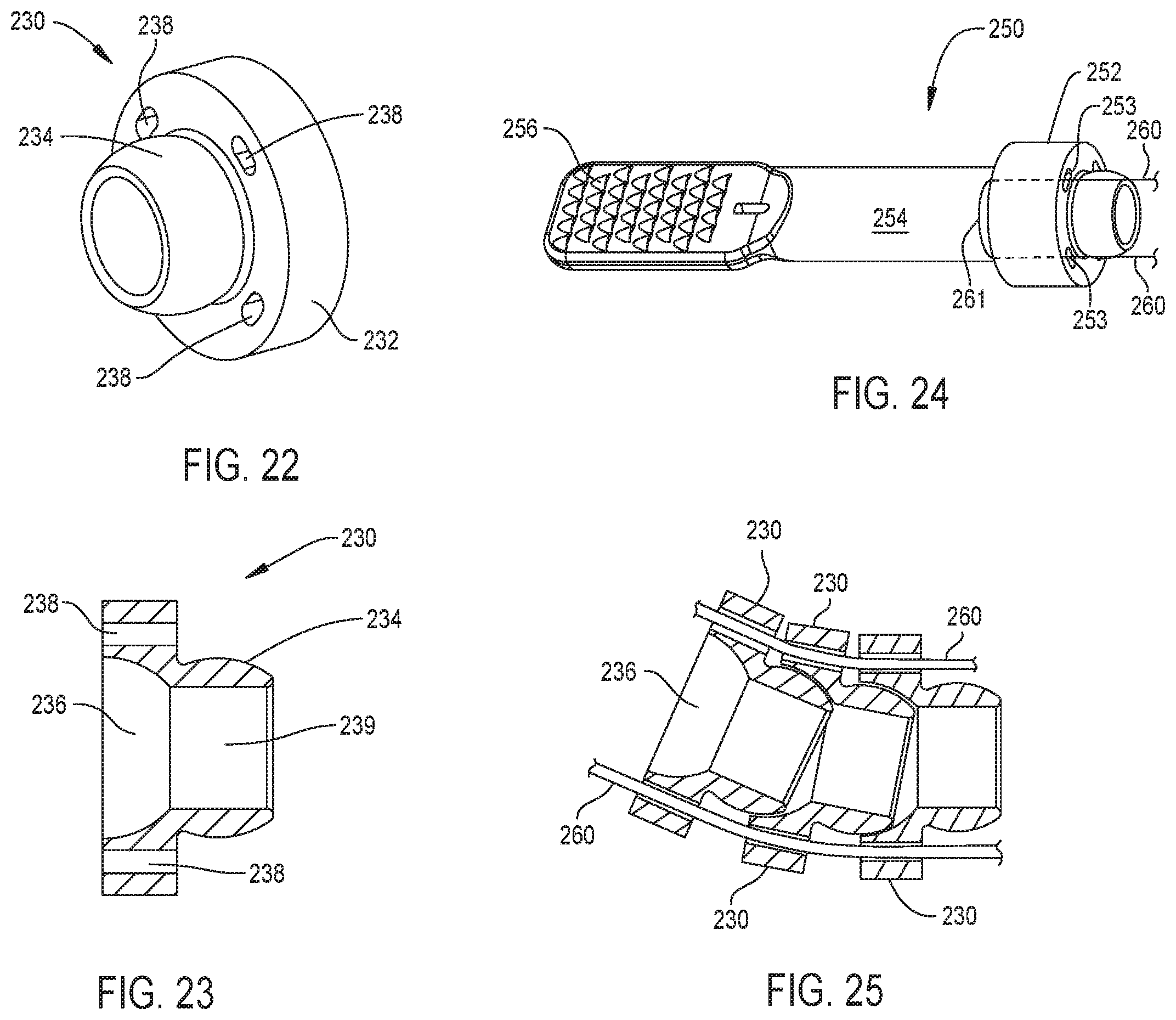 Patent US11793536 Figure 12 – Surgical tool having cables for selectively steering and locking a shaft in a bend