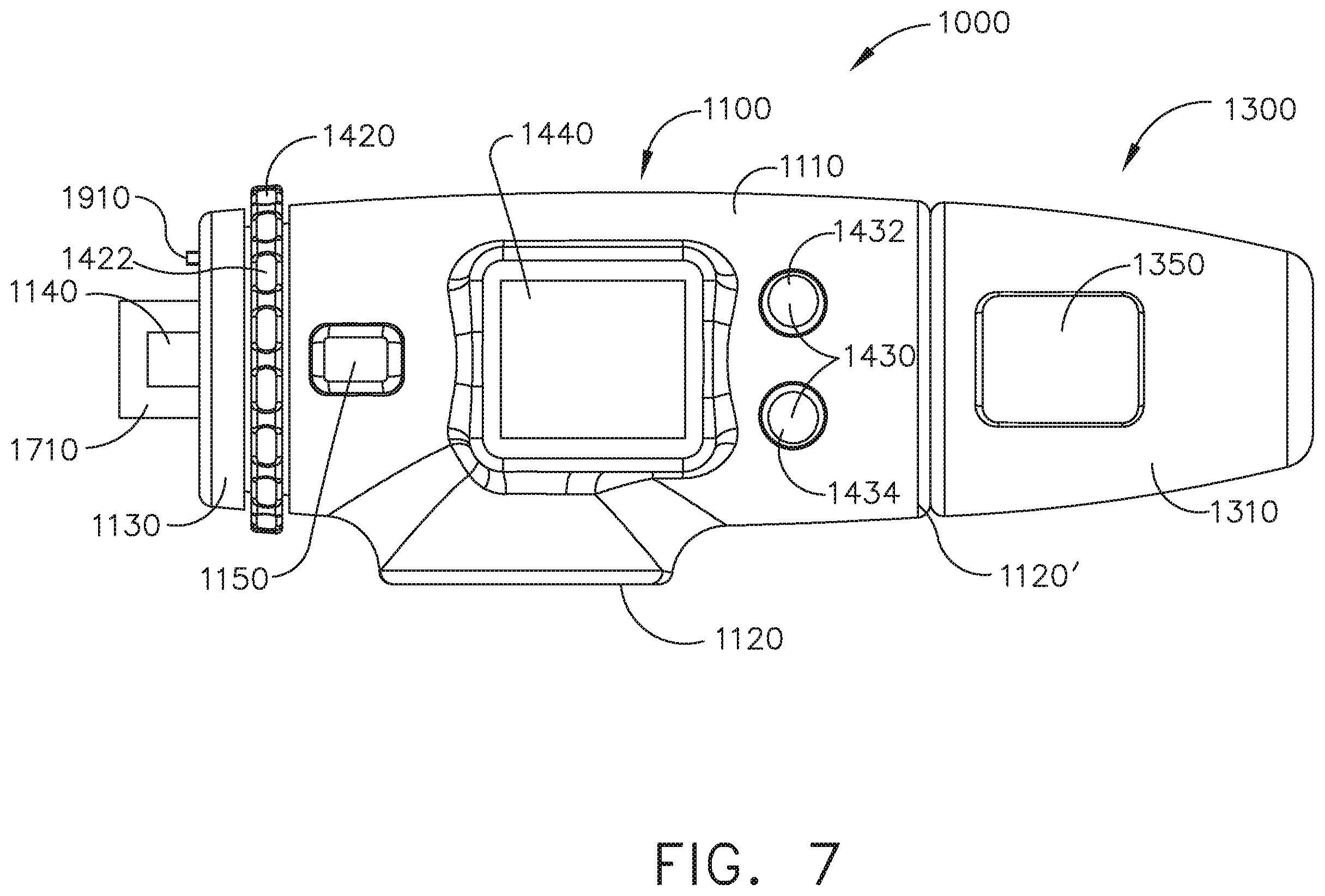Patent US11793537 Figure 7 – Surgical instrument comprising an adaptive electrical system