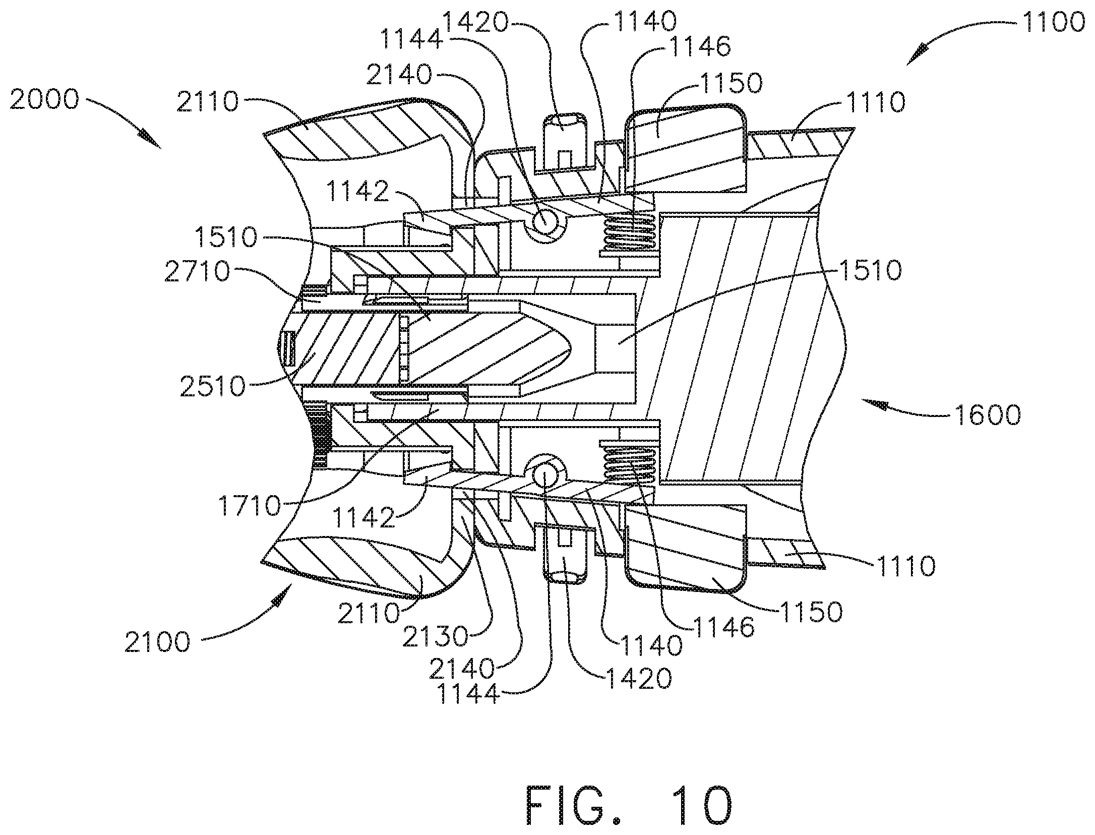 Patent US11793537 Figure 10 – Surgical instrument comprising an adaptive electrical system