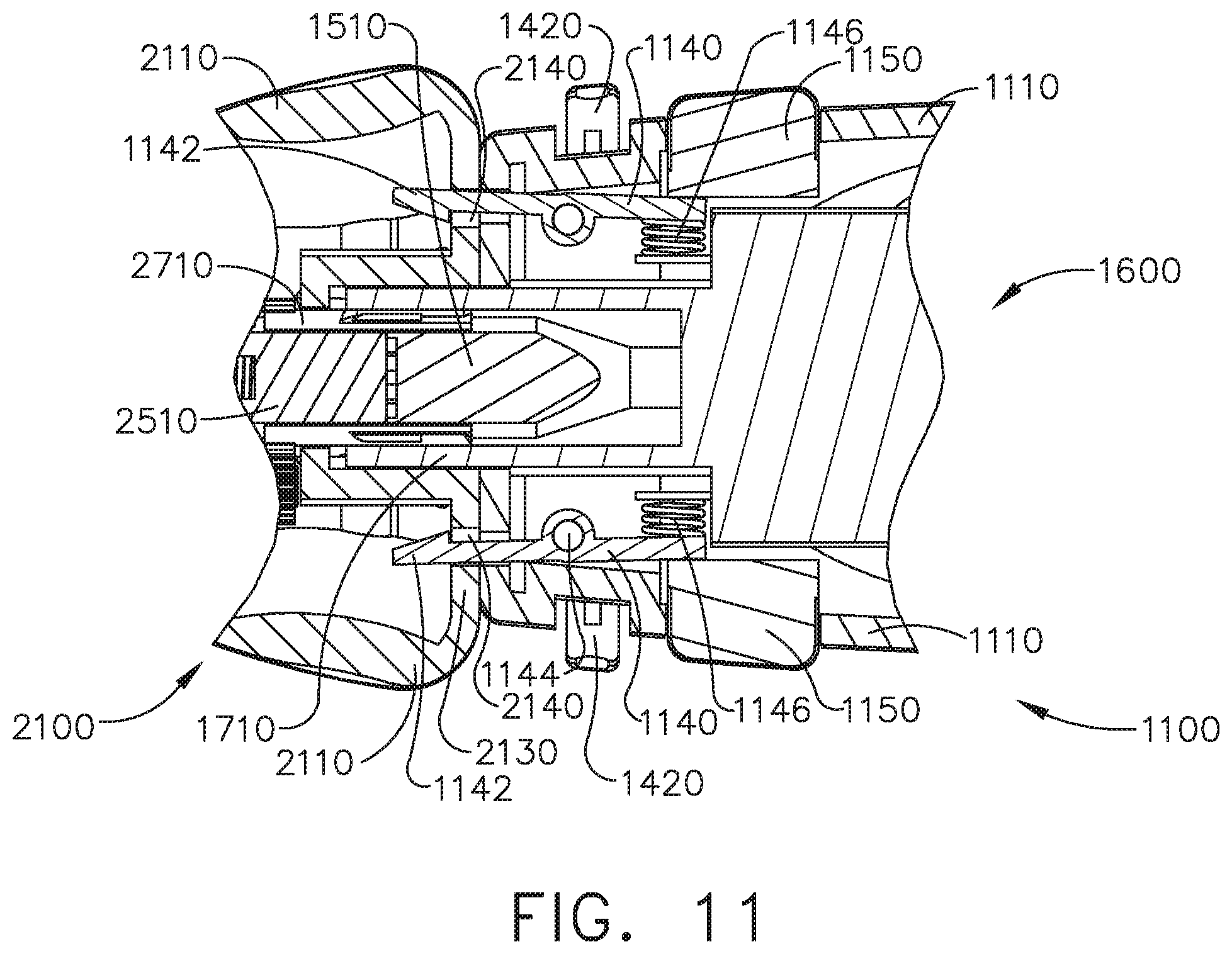 Patent US11793537 Figure 11 – Surgical instrument comprising an adaptive electrical system