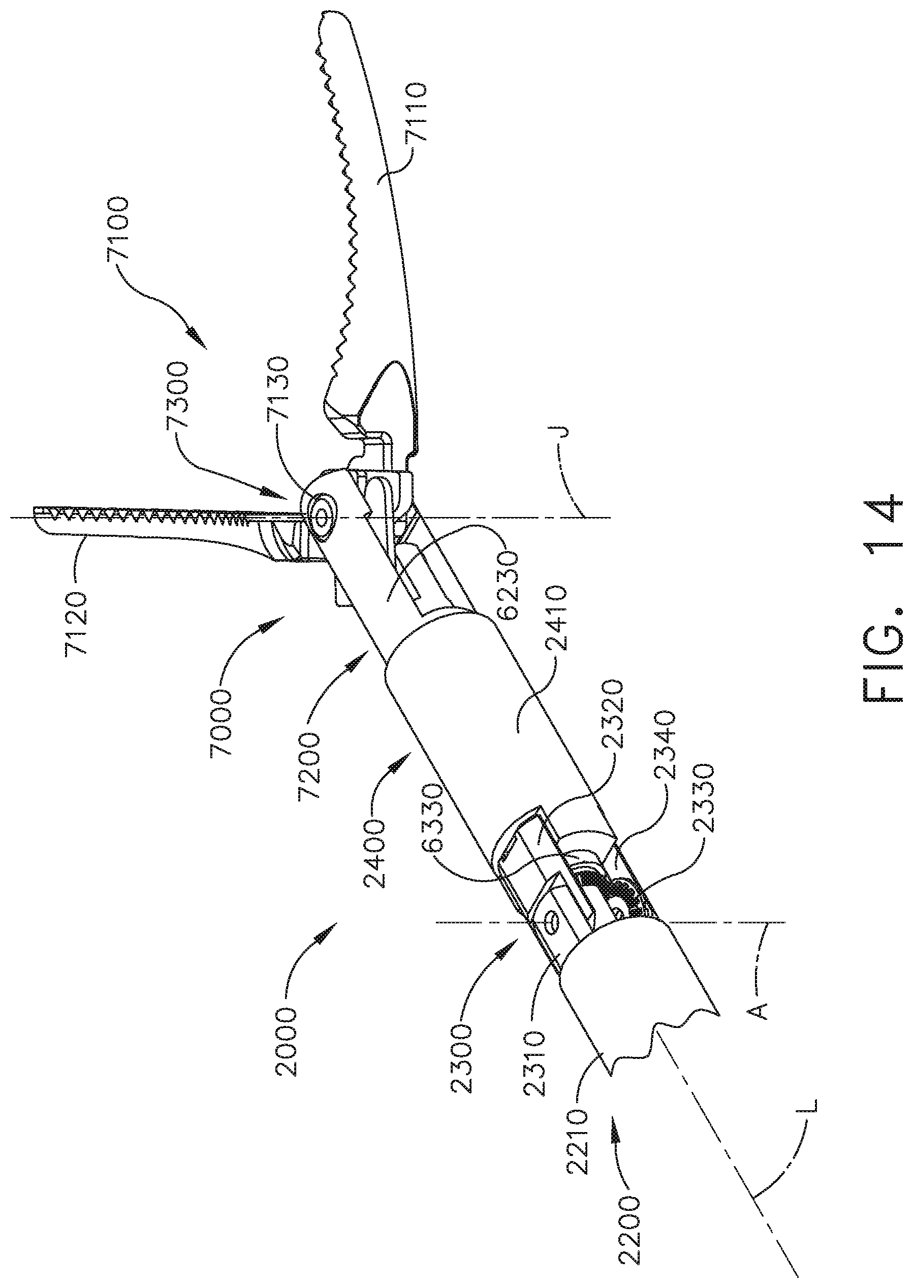 Patent US11793537 Figure 14 – Surgical instrument comprising an adaptive electrical system
