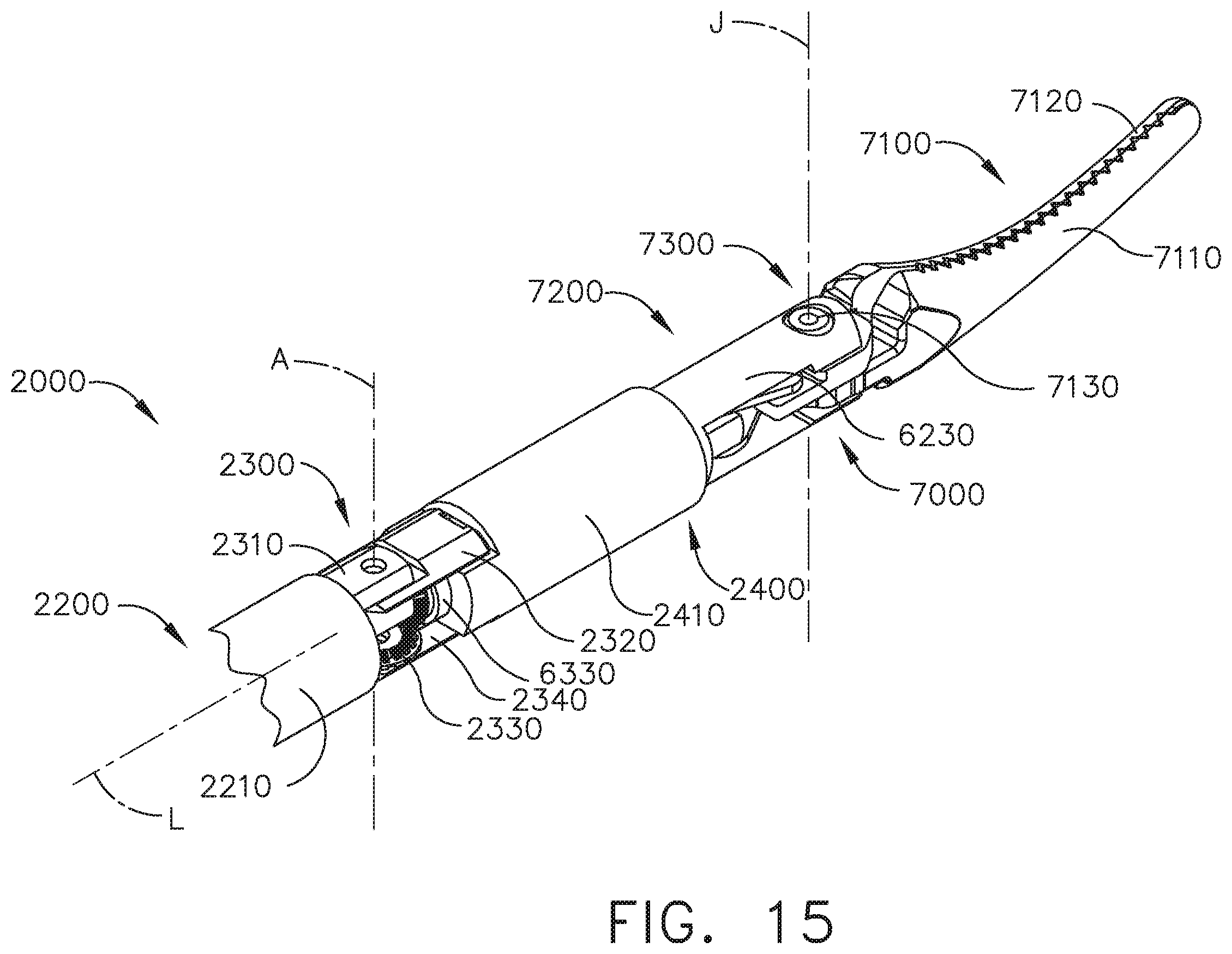 Patent US11793537 Figure 15 – Surgical instrument comprising an adaptive electrical system