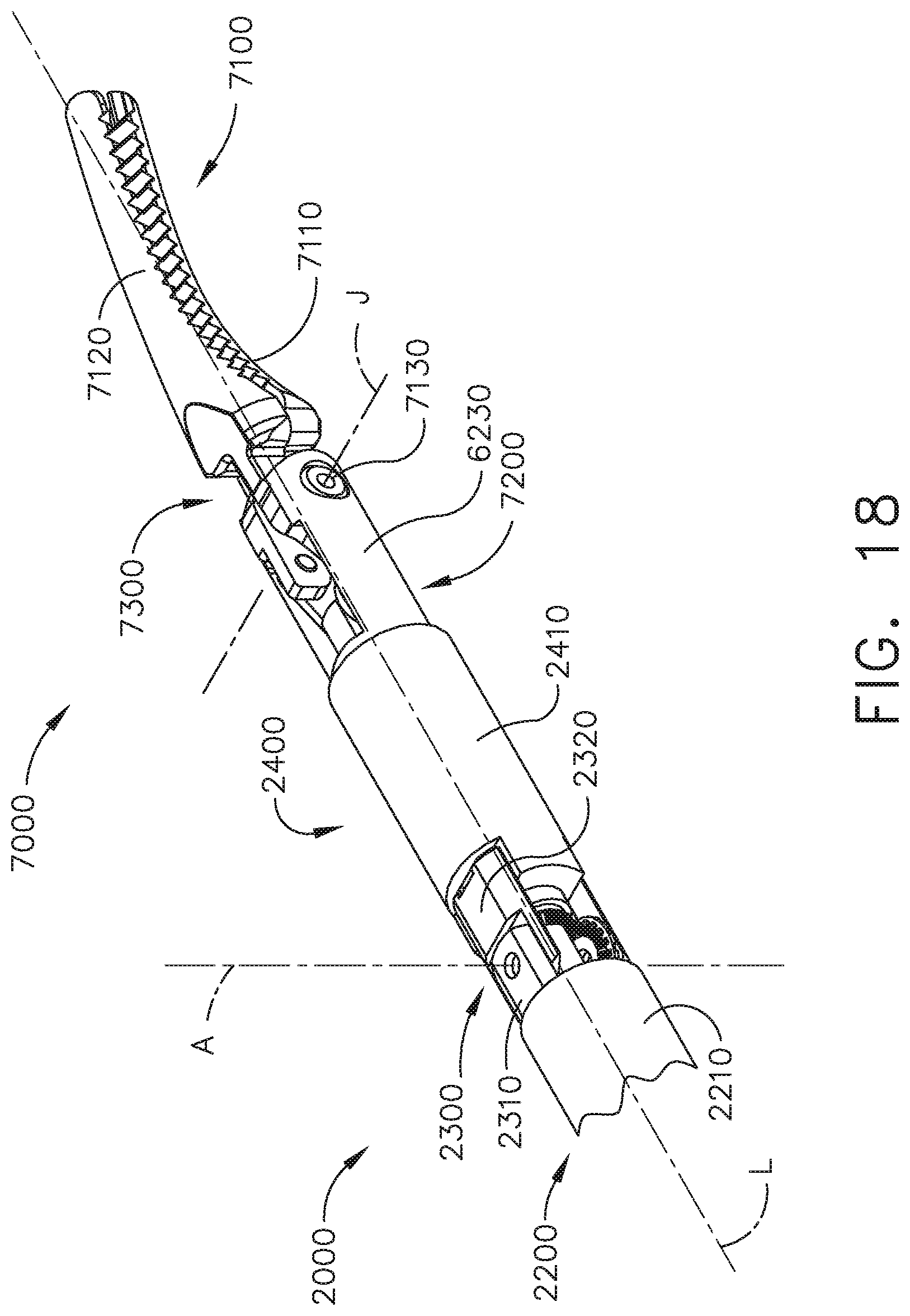 Patent US11793537 Figure 18 – Surgical instrument comprising an adaptive electrical system