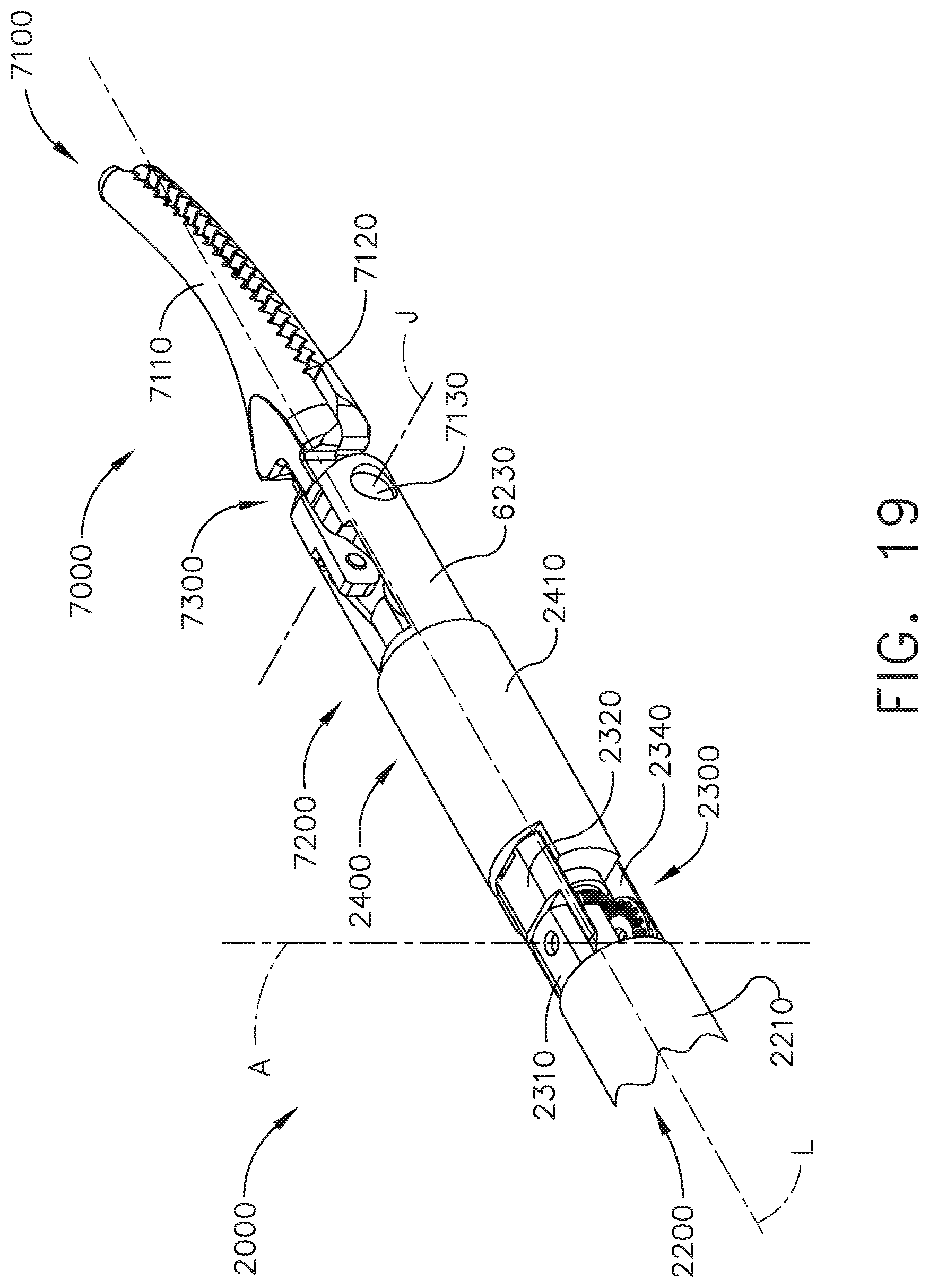 Patent US11793537 Figure 19 – Surgical instrument comprising an adaptive electrical system