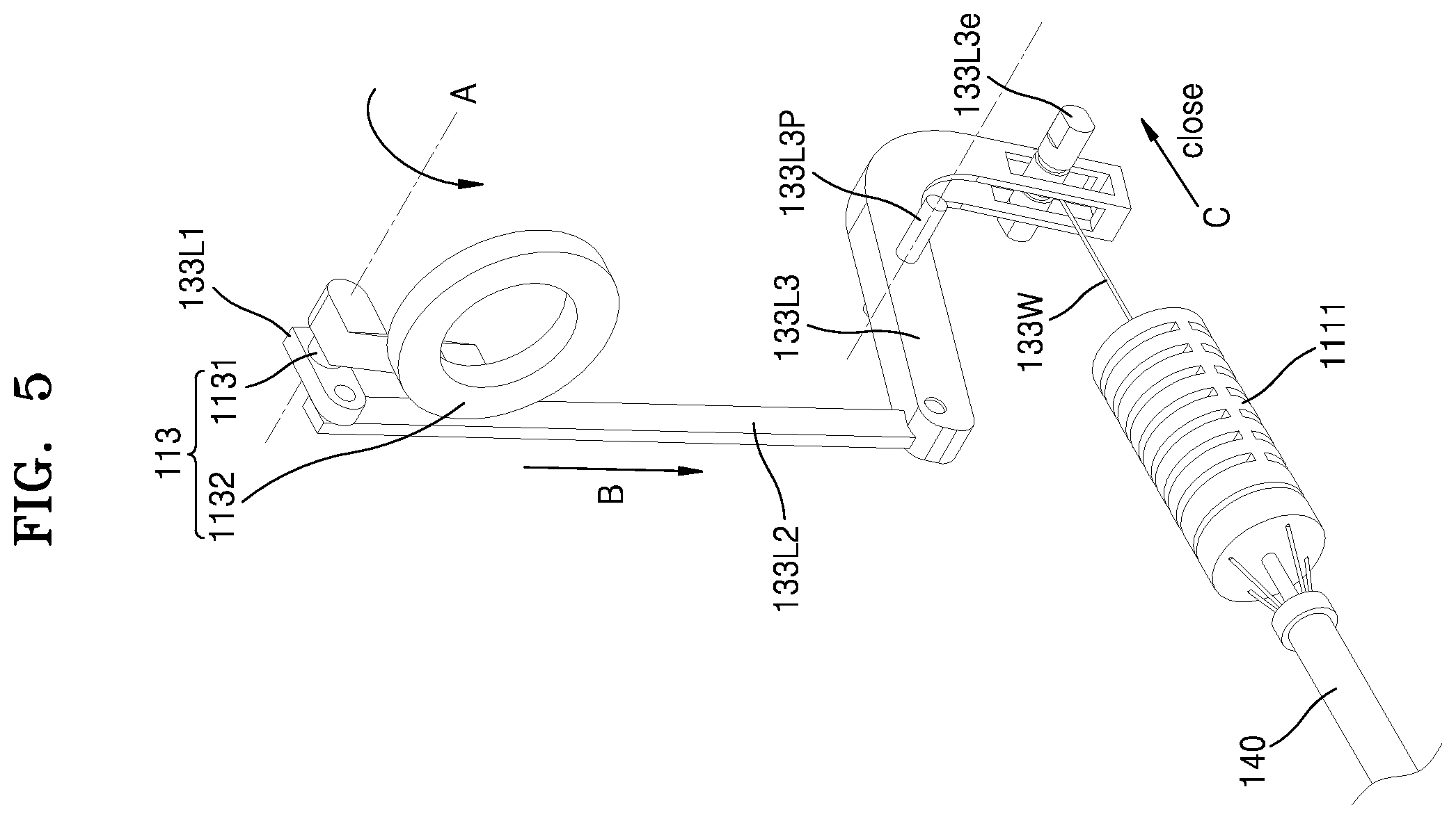 Patent US11793538 Figure 7 – Surgical instrument