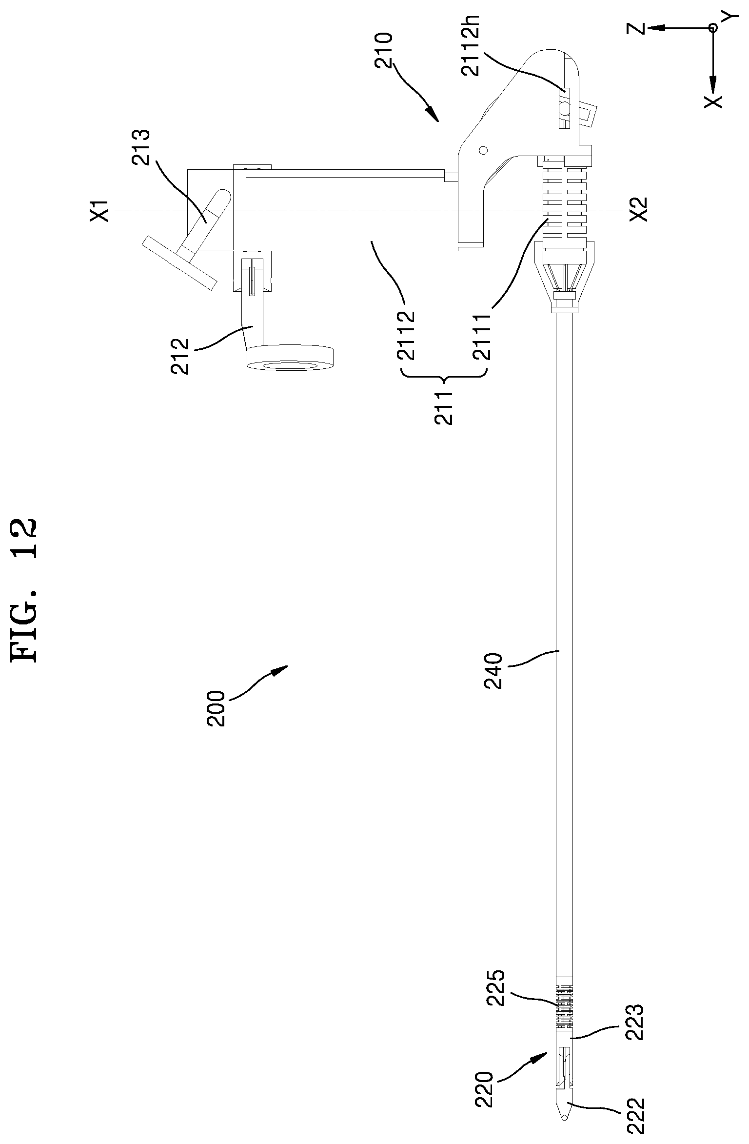 Patent US11793538 Figure 19 – Surgical instrument