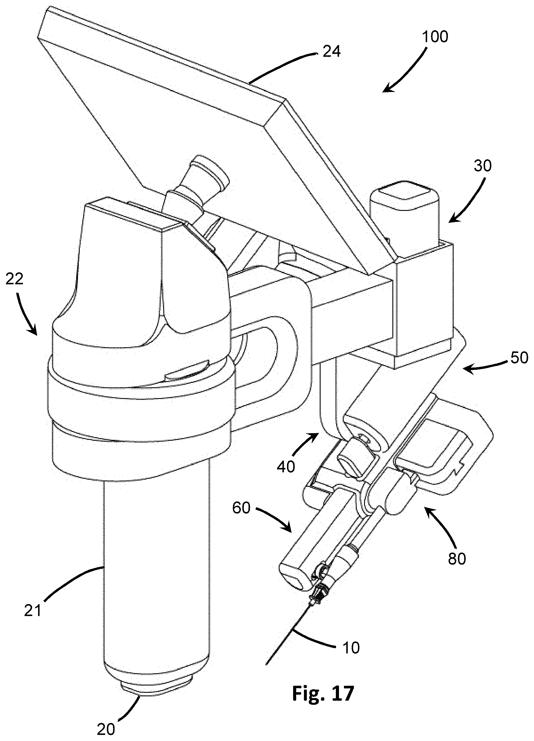 Patent US11793543 Figure 17 – Device and method for automated insertion of penetrating member