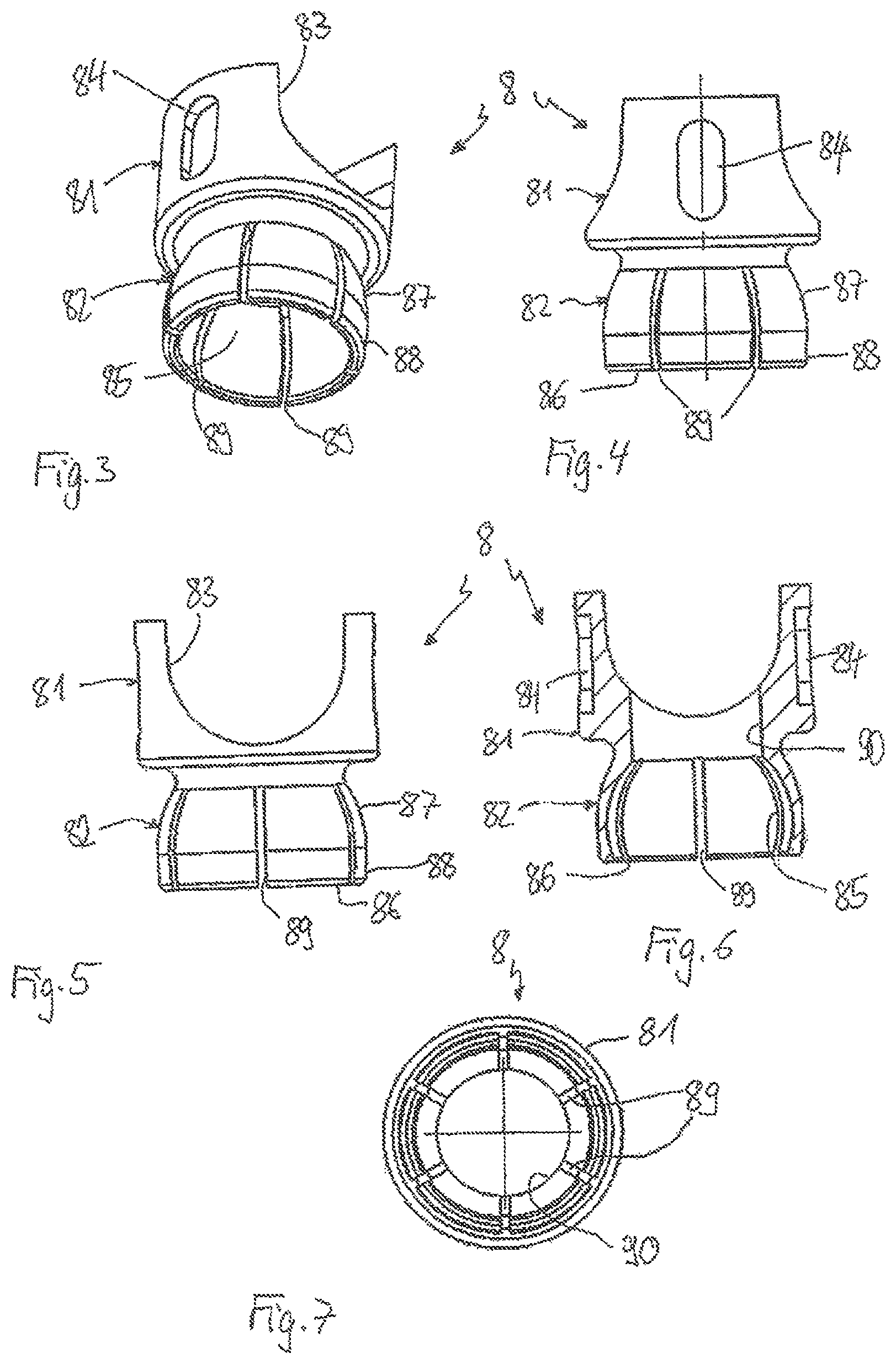 Patent US11793552 Figure 2 – Receiving part for receiving a rod for coupling the rod to a bone anchoring element and a bone anchoring device with such a receiving part