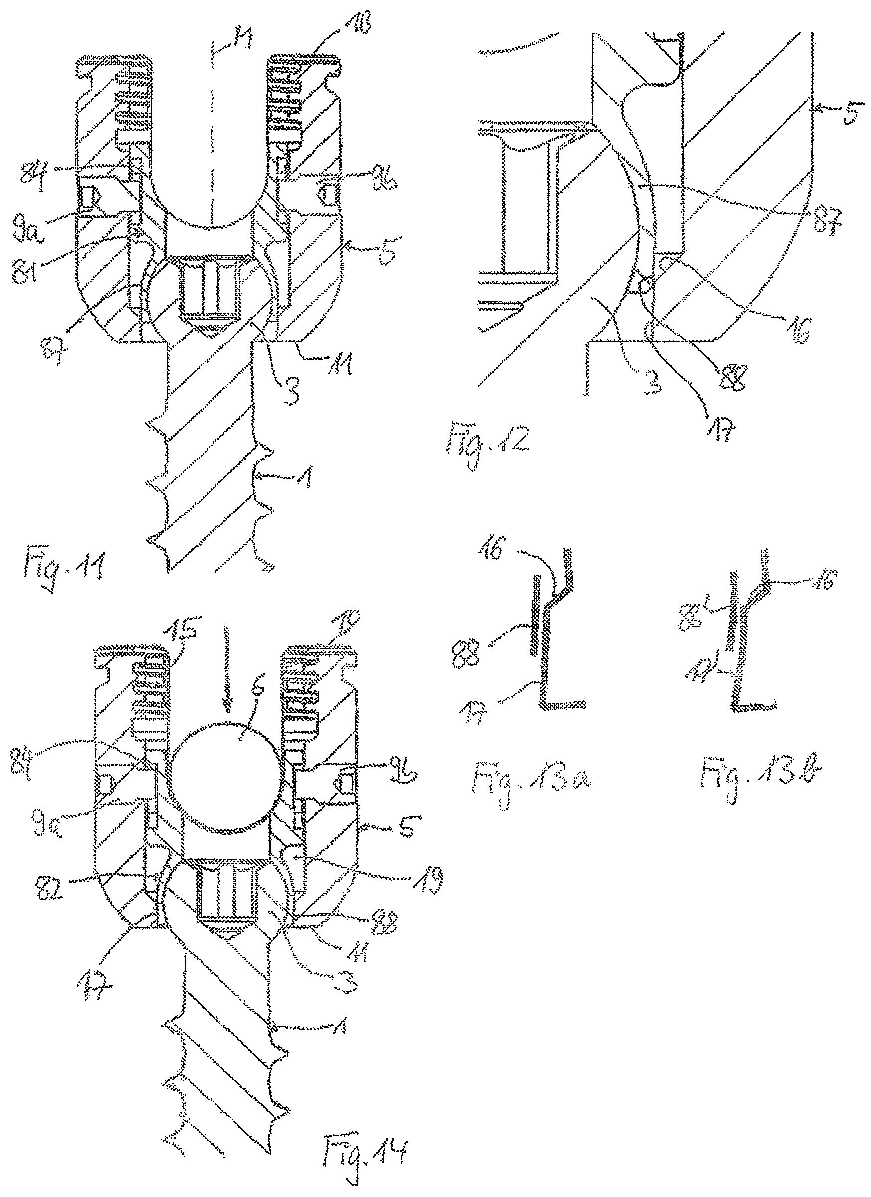 Patent US11793552 Figure 4 – Receiving part for receiving a rod for coupling the rod to a bone anchoring element and a bone anchoring device with such a receiving part