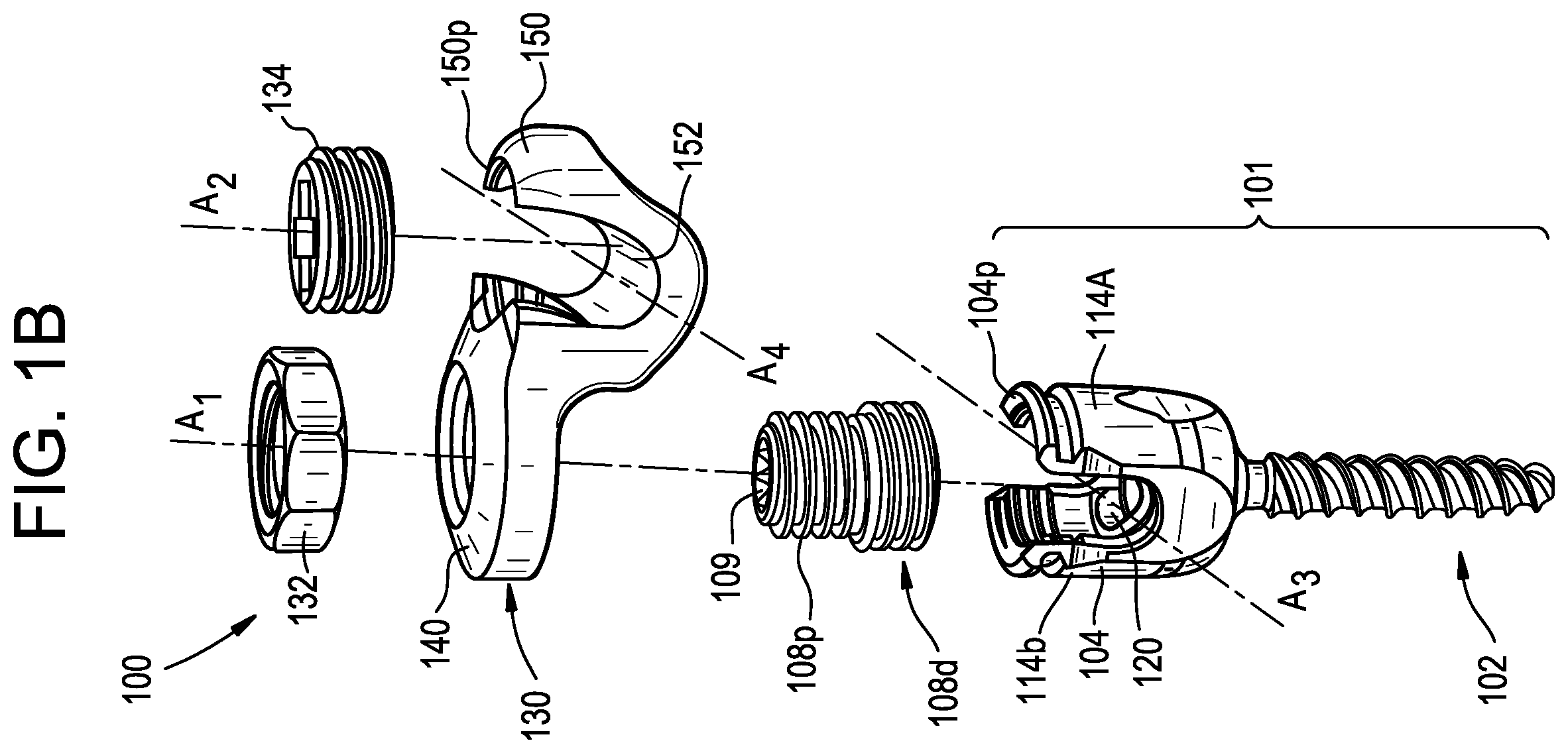 Patent US11793554 Figure 2 – Tandem rod connectors and related methods