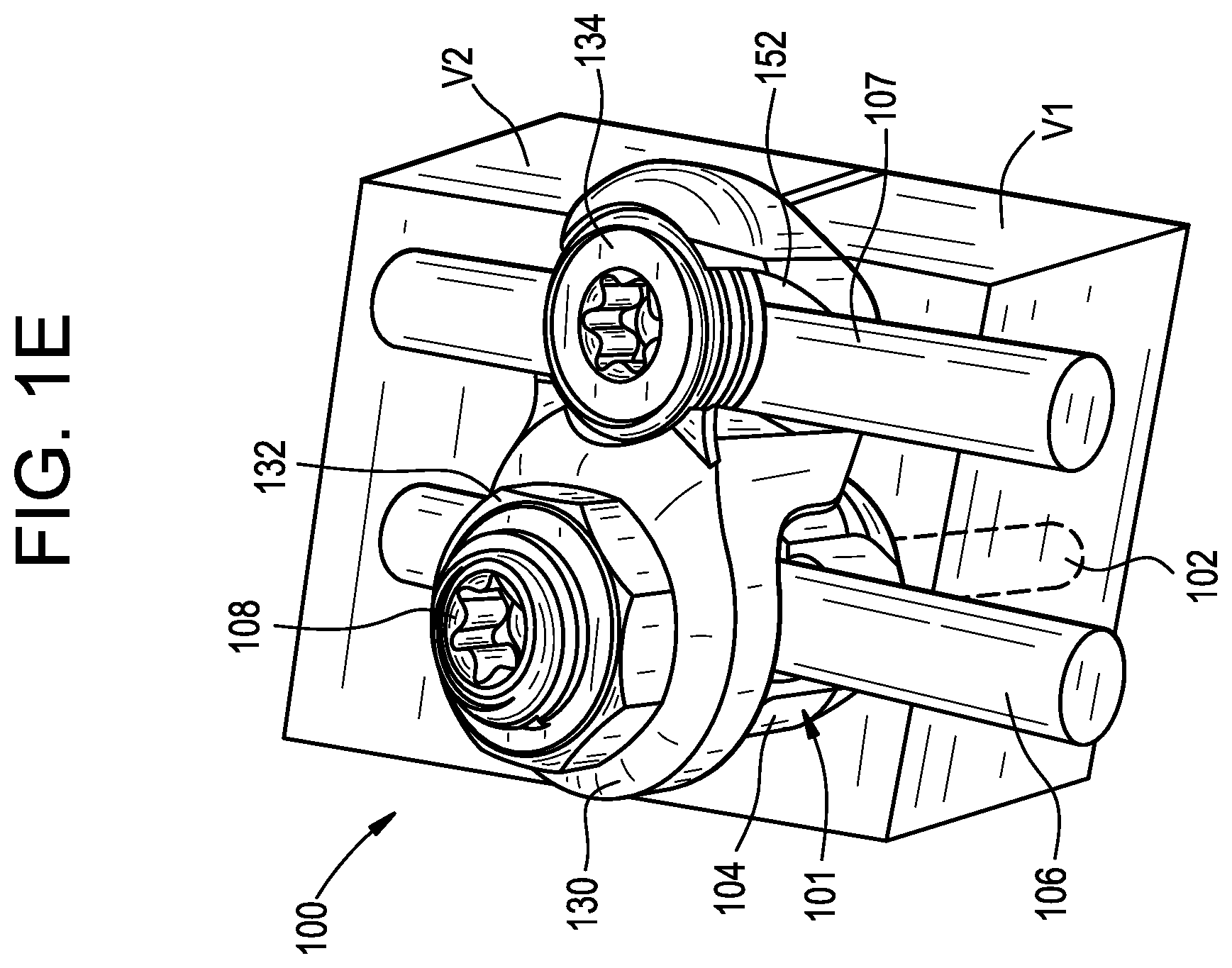 Patent US11793554 Figure 4 – Tandem rod connectors and related methods