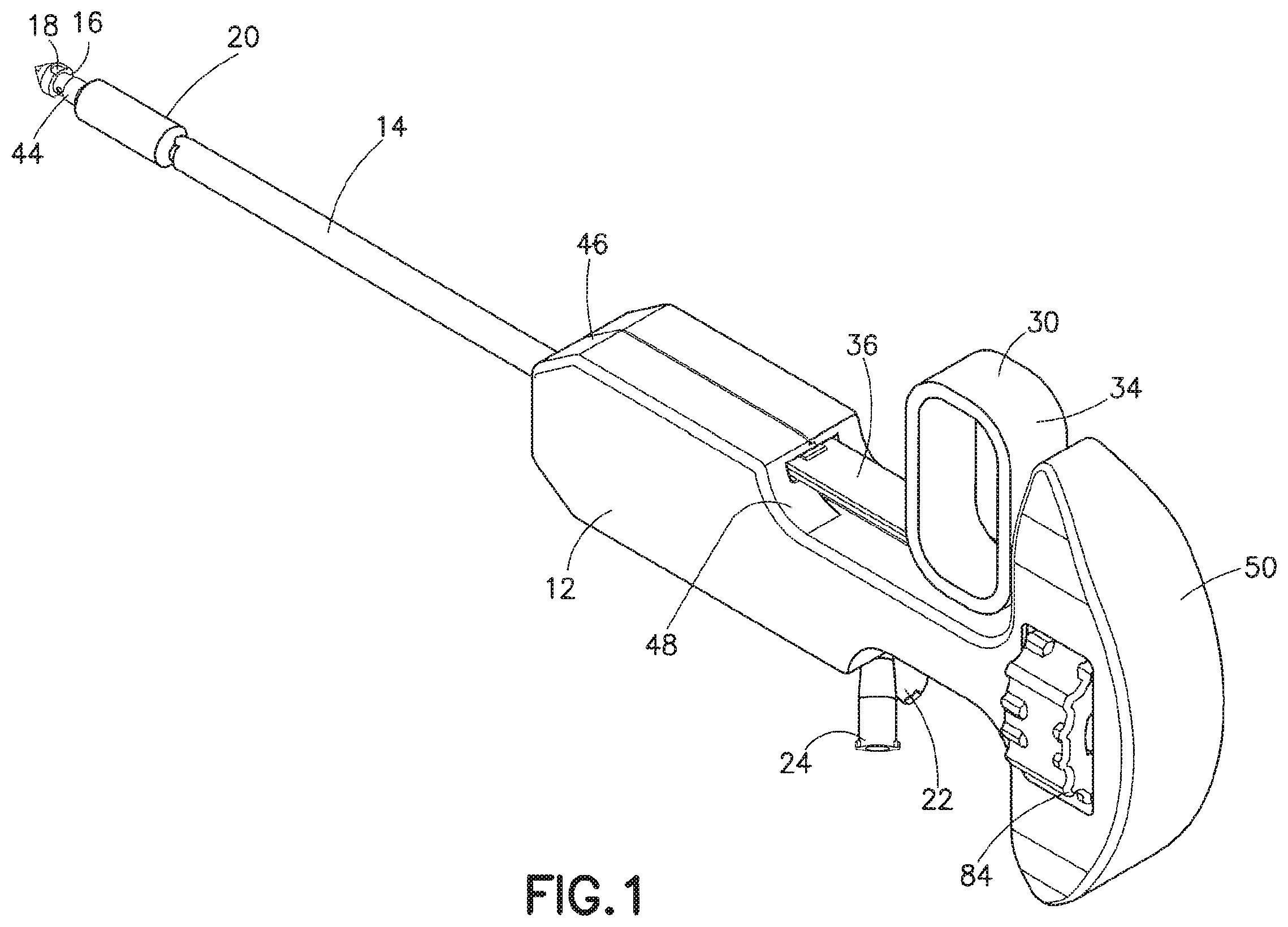 Patent US11793560 Figure 1 – Directional kyphoplasty device and method of using such a device