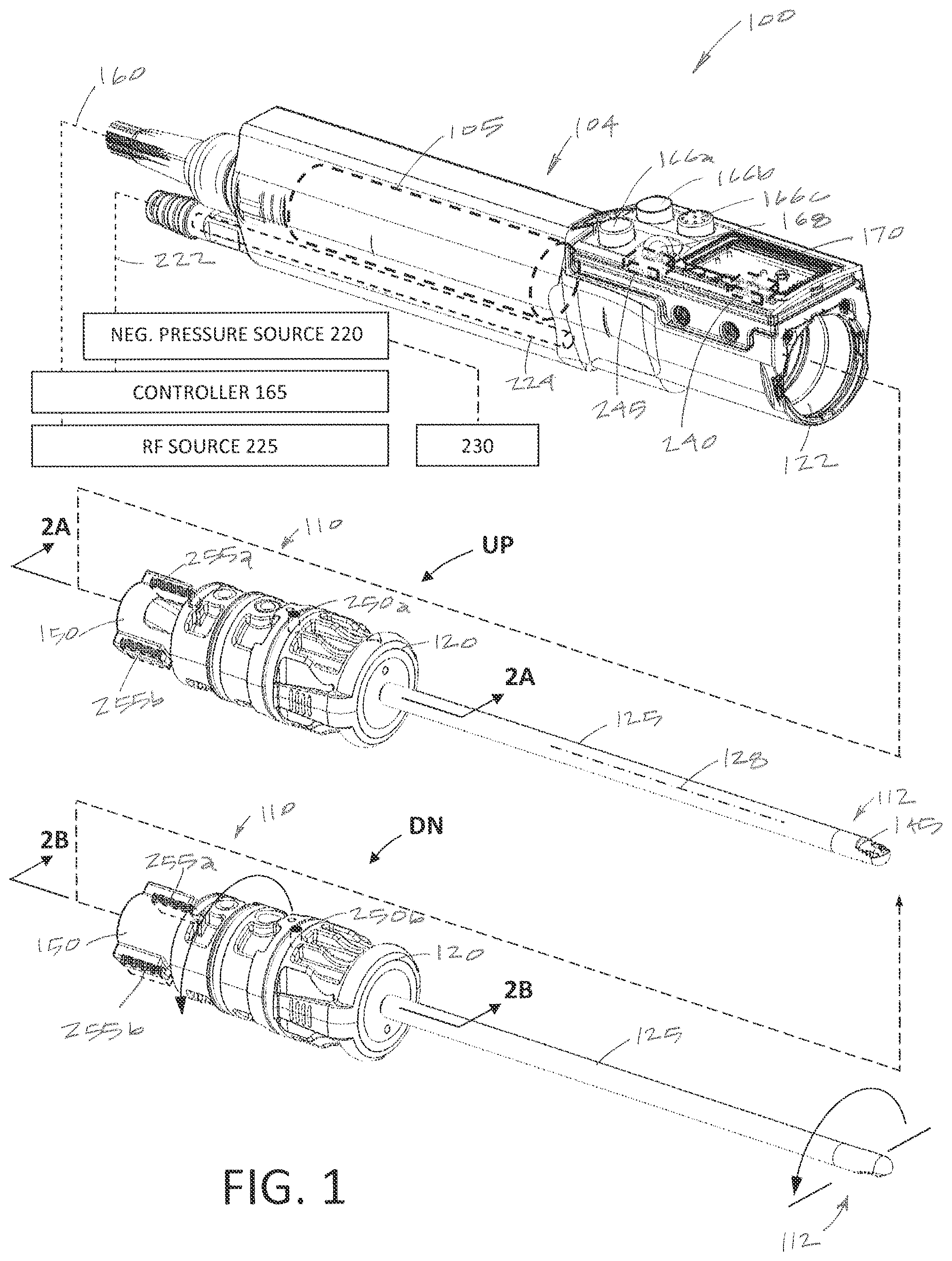 Patent US11793563 — Arthroscopic devices and methods — Figure 1