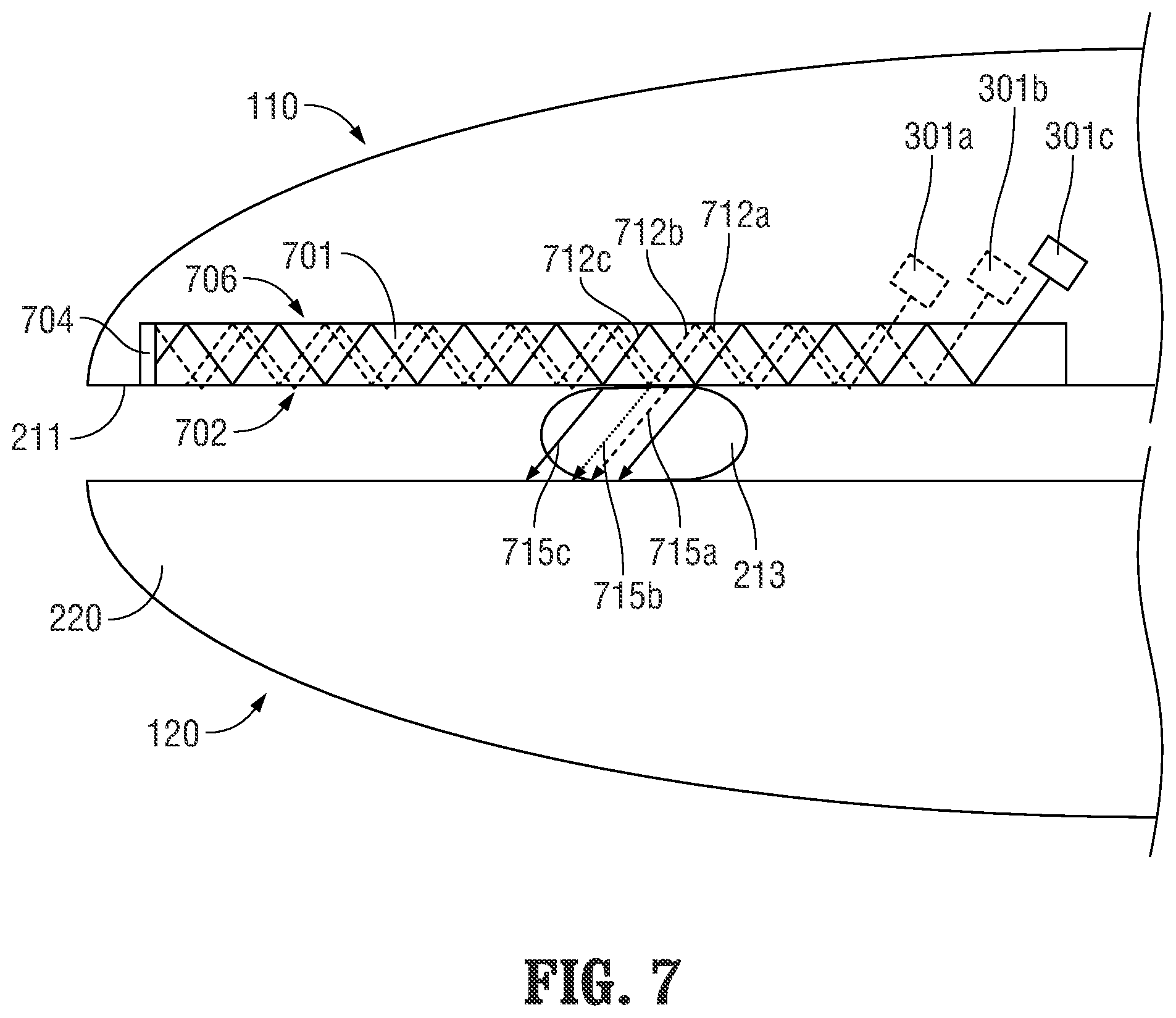 Patent US11793569 Figure 8 – Medical devices and methods incorporating frustrated total internal reflection for energy-efficient sealing and cutting of tissue using light energy