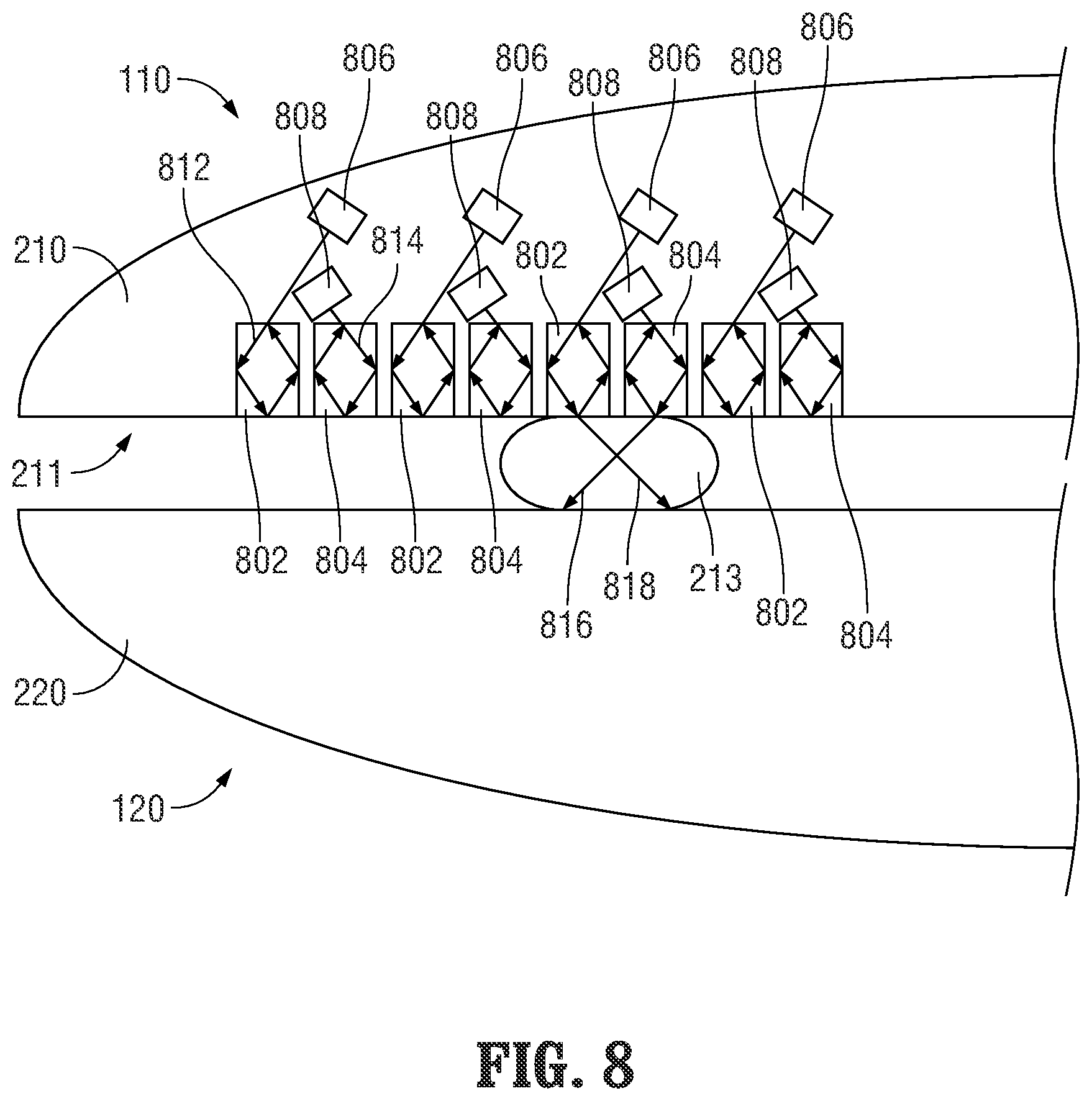 Patent US11793569 Figure 9 – Medical devices and methods incorporating frustrated total internal reflection for energy-efficient sealing and cutting of tissue using light energy