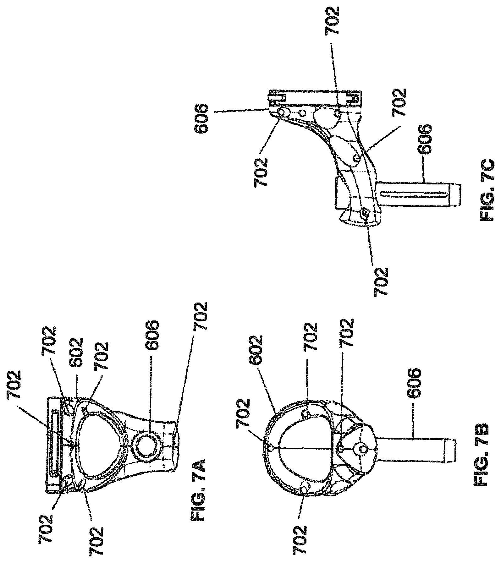 Patent US11793570 Figure 7 – Surgical robotic automation with tracking markers