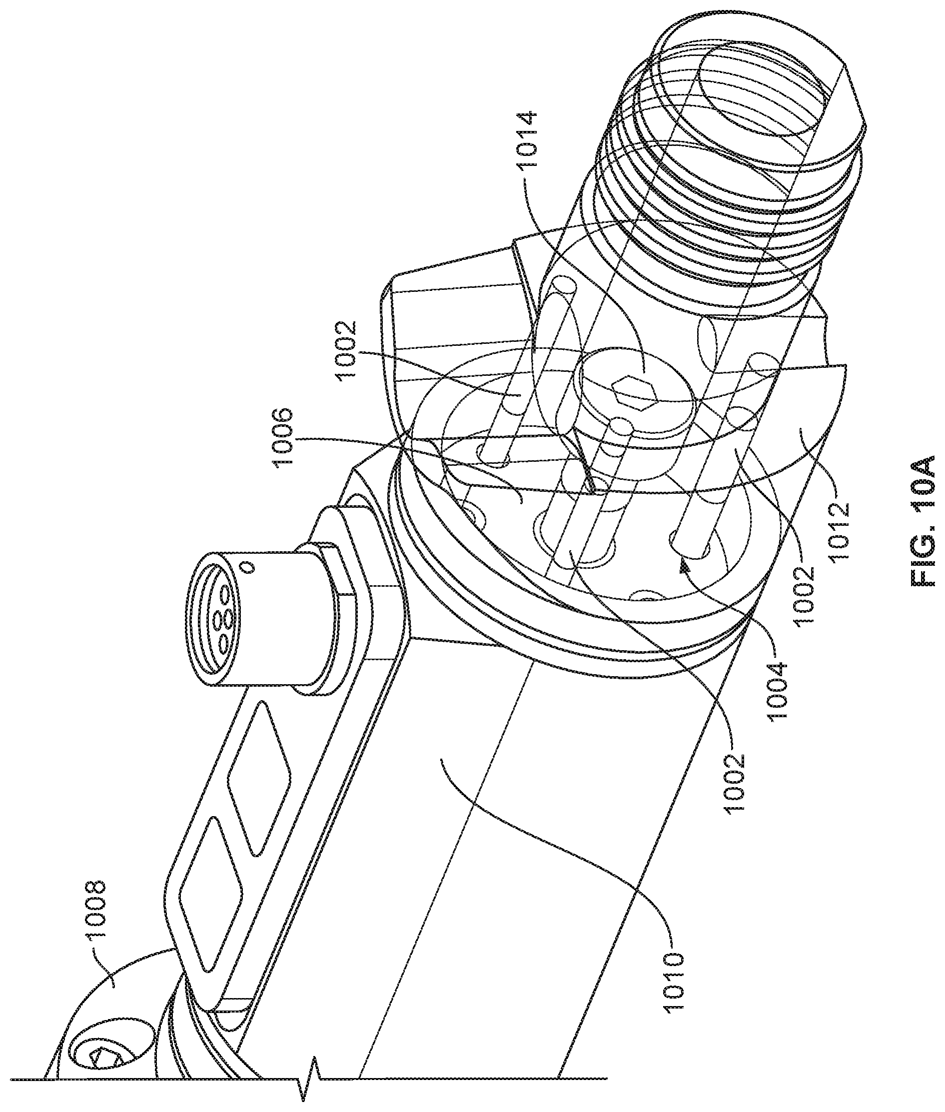 Patent US11793583 Figure 11 – Surgical instrument holder for use with a robotic surgical system