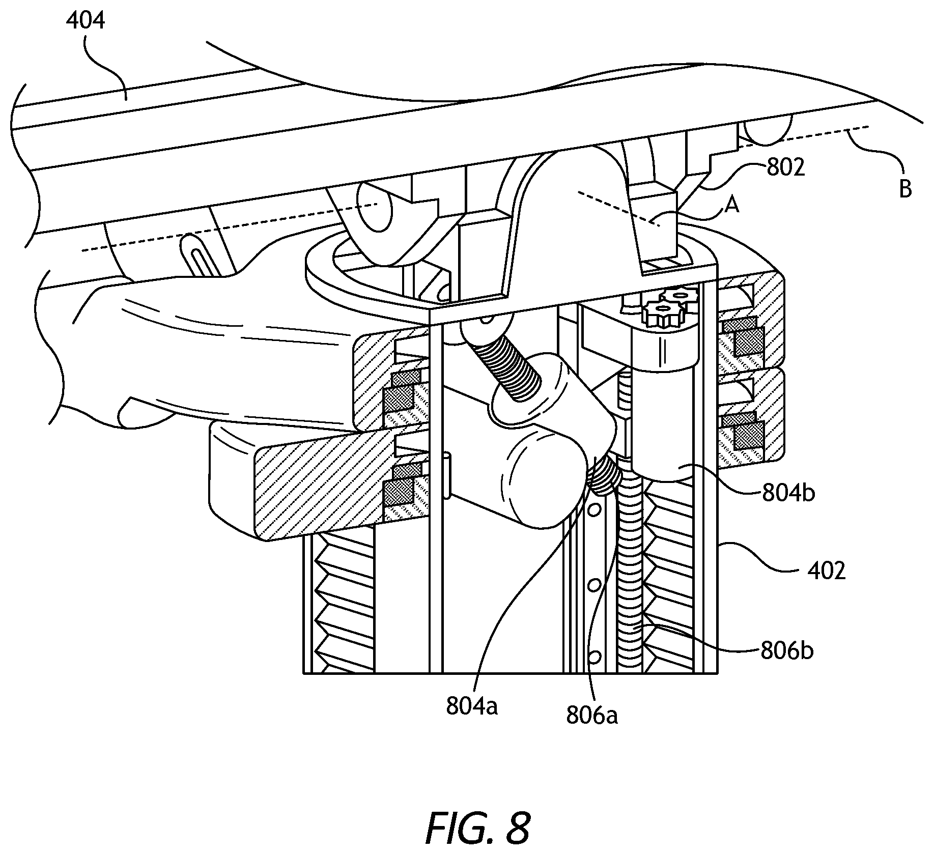 Patent US11793584 Figure 7 – Robotic surgical instruments with rack-based translation and firing transmission