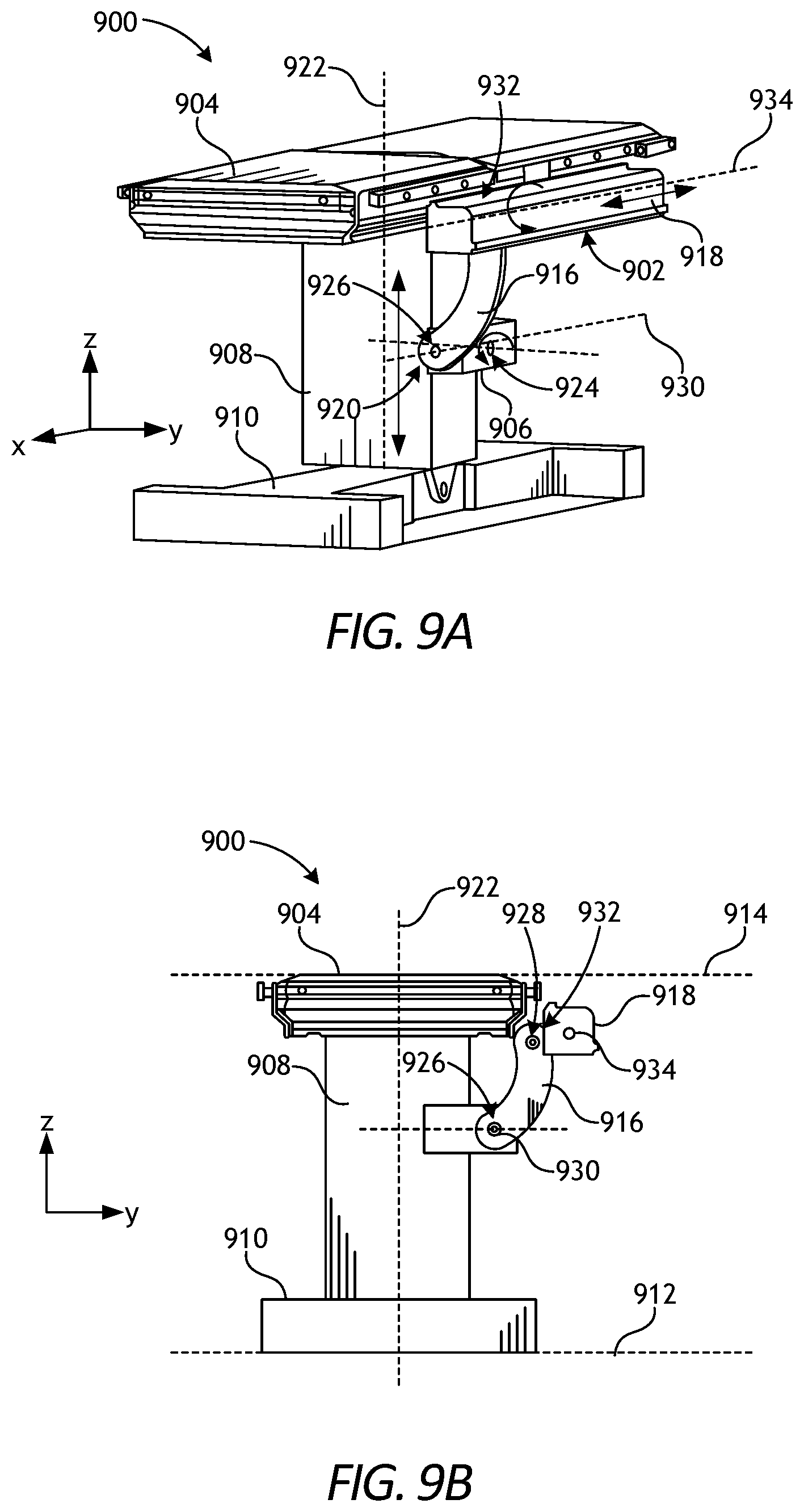 Patent US11793584 Figure 8 – Robotic surgical instruments with rack-based translation and firing transmission