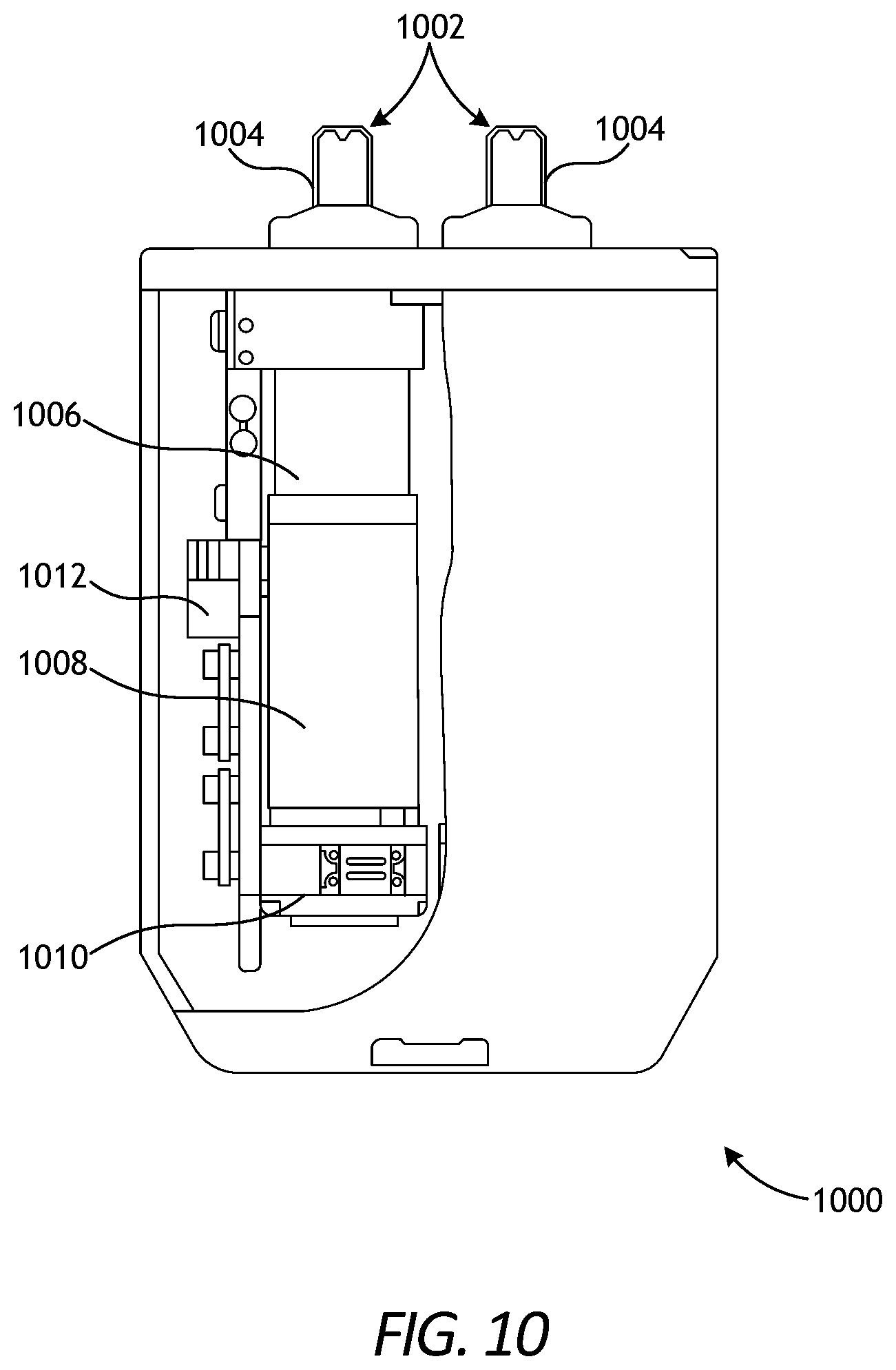 Patent US11793584 Figure 10 – Robotic surgical instruments with rack-based translation and firing transmission
