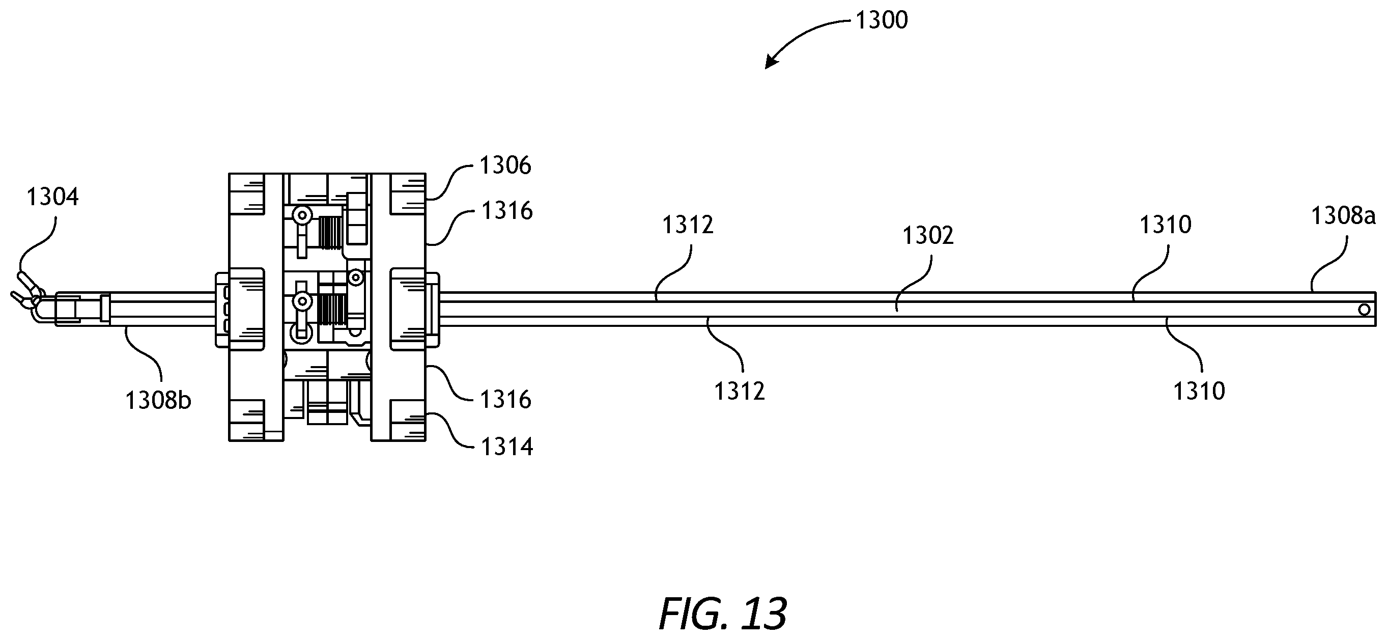 Patent US11793584 Figure 12 – Robotic surgical instruments with rack-based translation and firing transmission