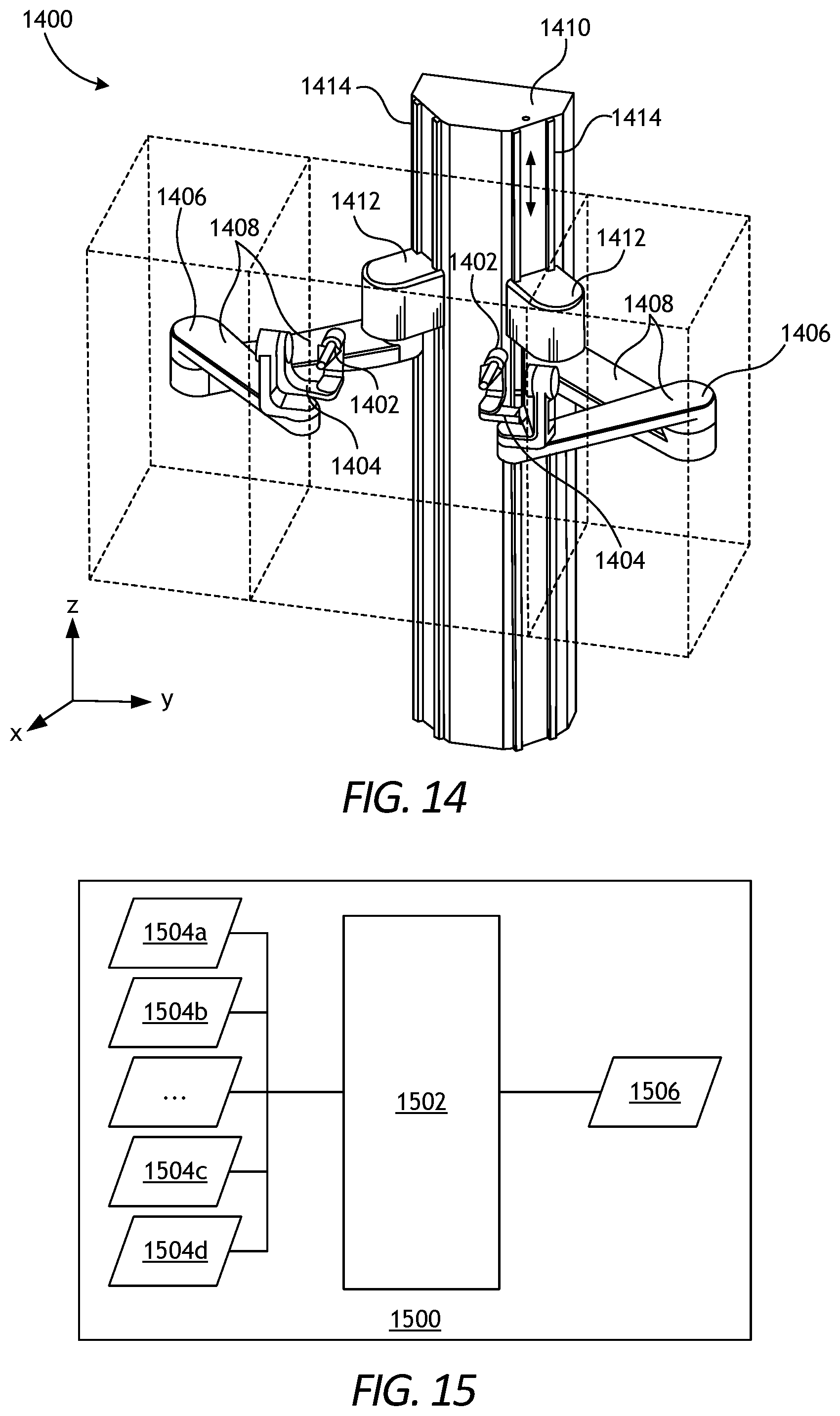 Patent US11793584 Figure 13 – Robotic surgical instruments with rack-based translation and firing transmission