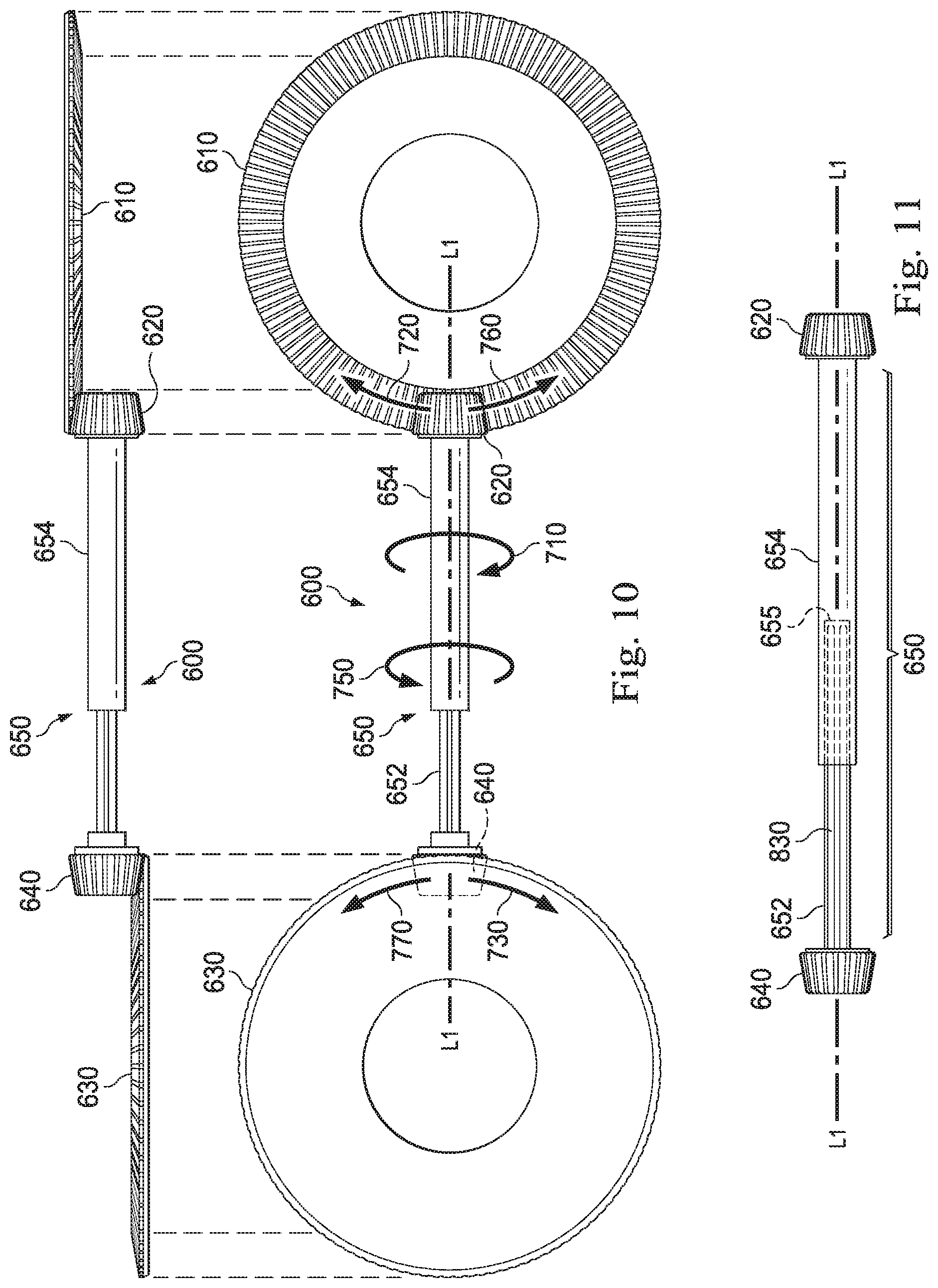 Patent US11793585 Figure 19 – Systems and methods for using a robotic medical system