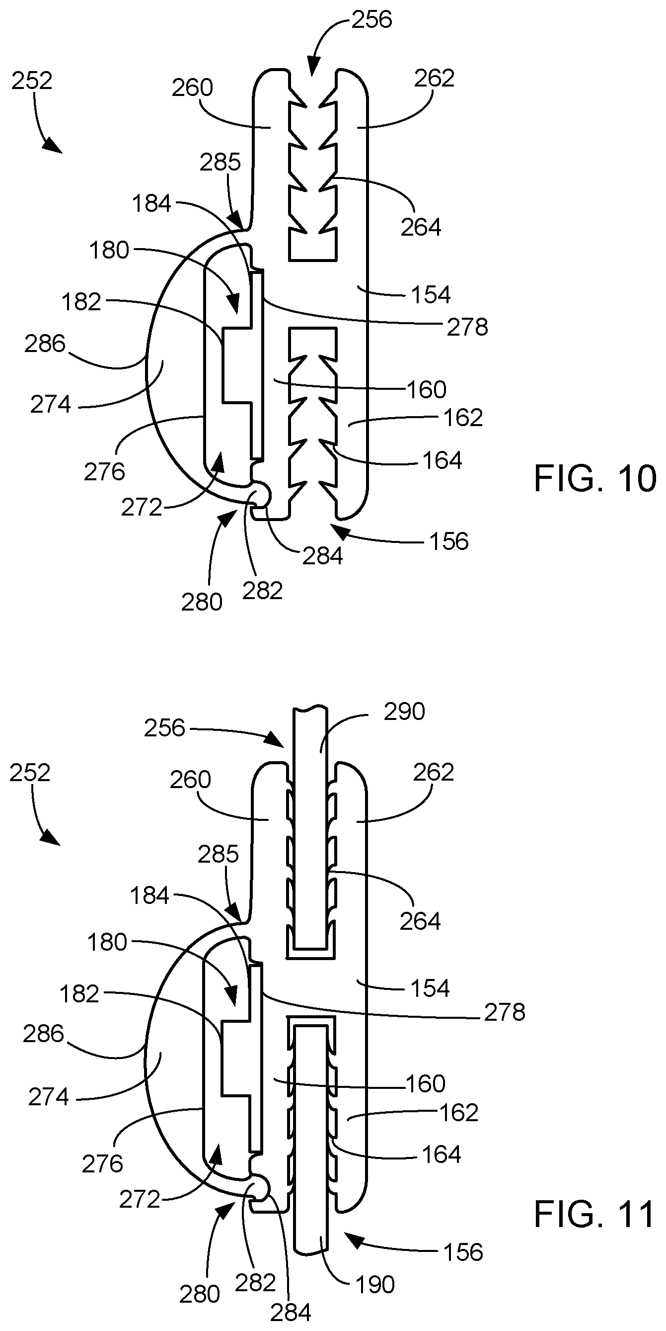 Patent US11793593 Figure 7 – Lighting assemblies for medical device suspension system