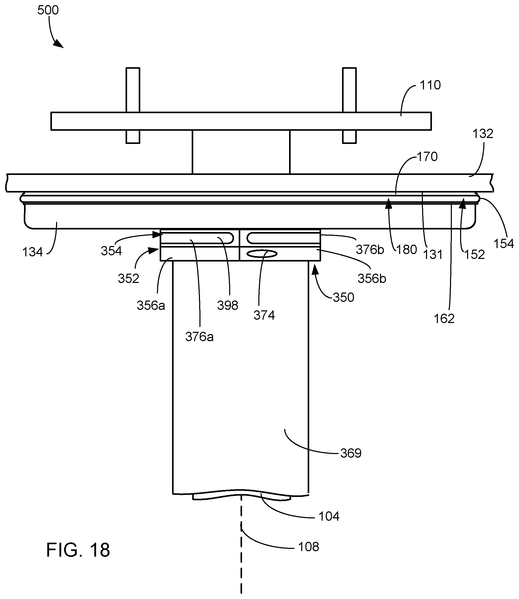Patent US11793593 Figure 13 – Lighting assemblies for medical device suspension system