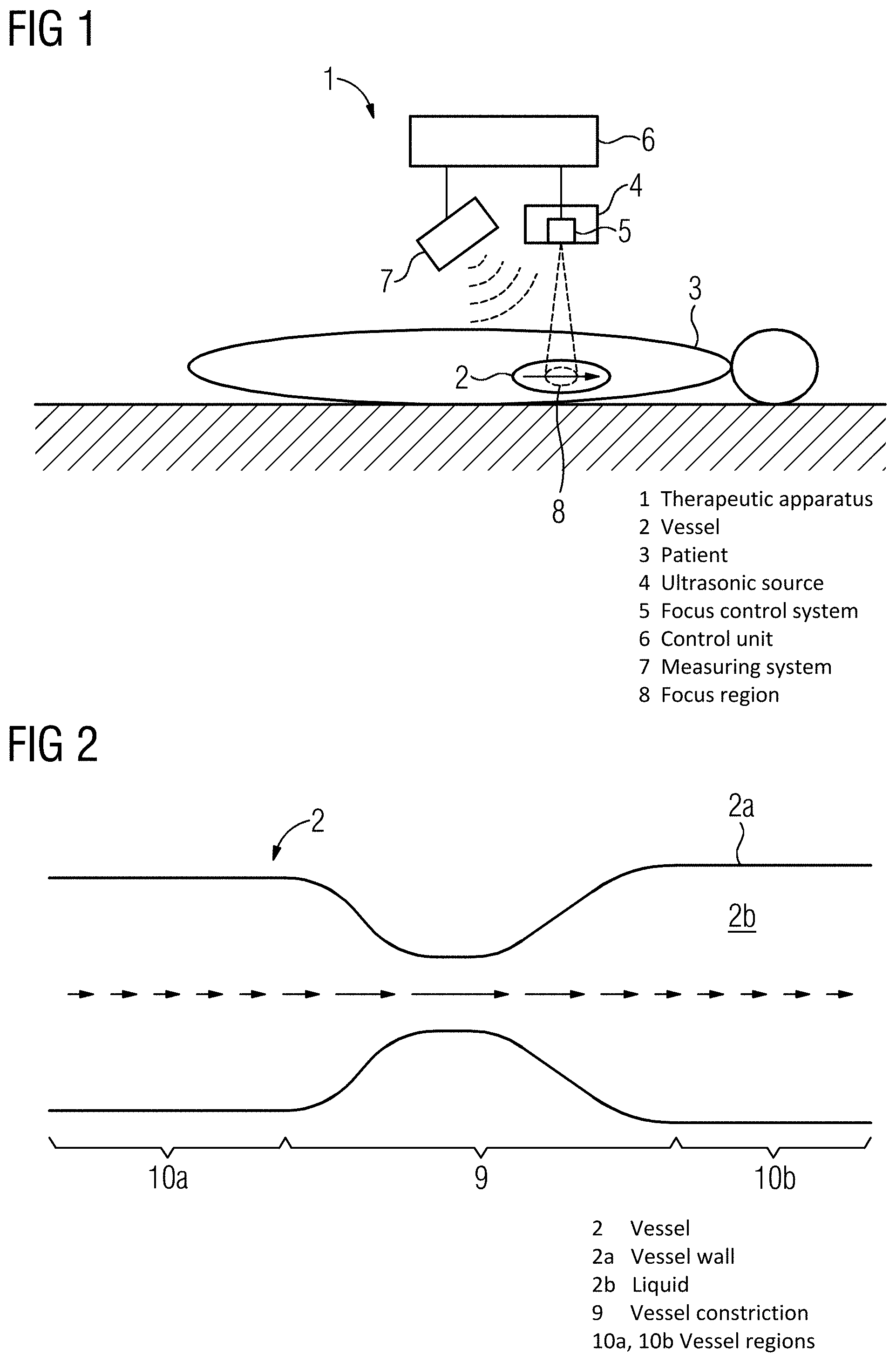 Patent US11793595 Figure 1 – Therapeutic apparatus for ultrasonic treatment