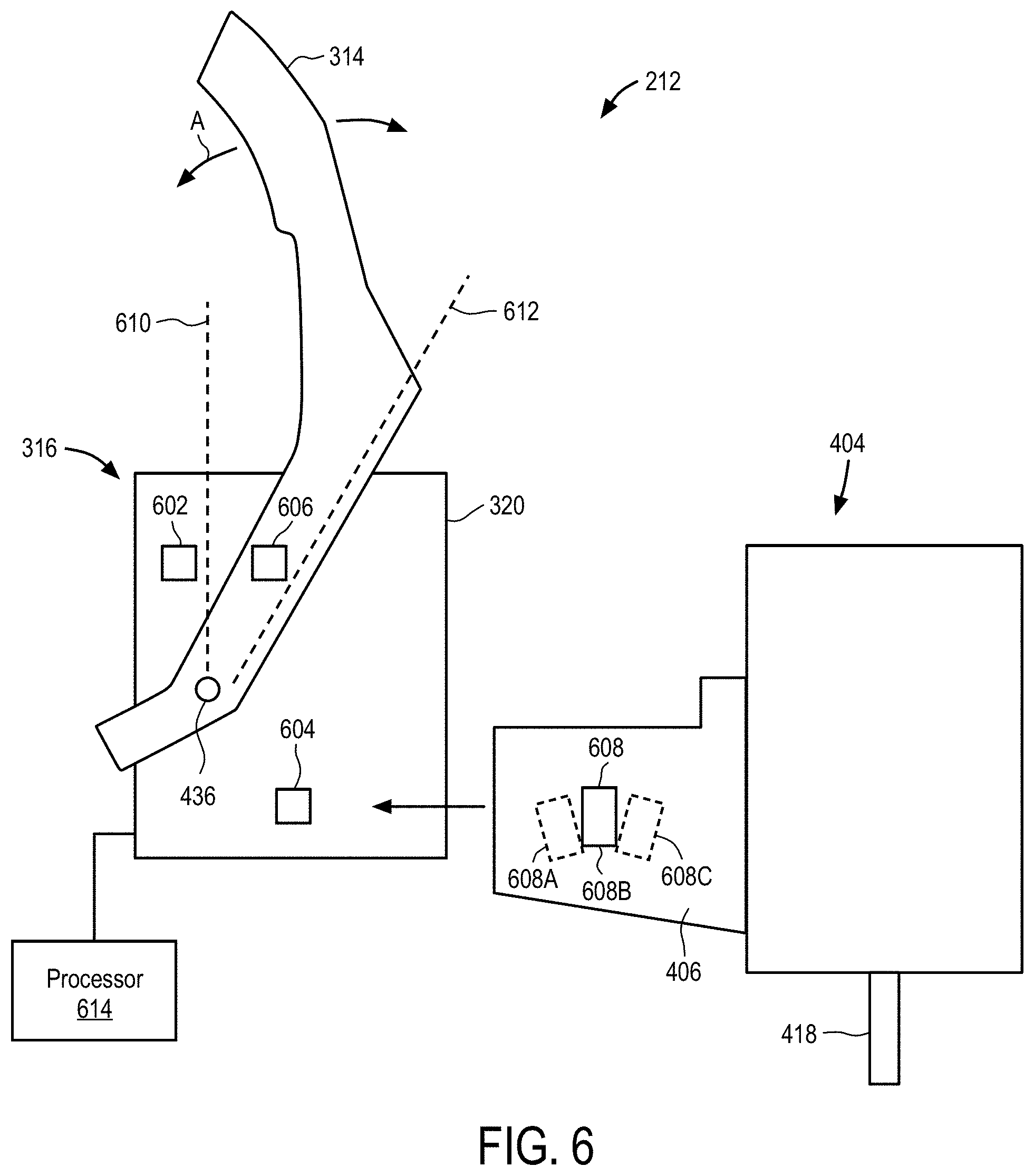 Patent US11793597 Figure 7 – Attachment mechanism for docking cannulas to surgical robotic arms