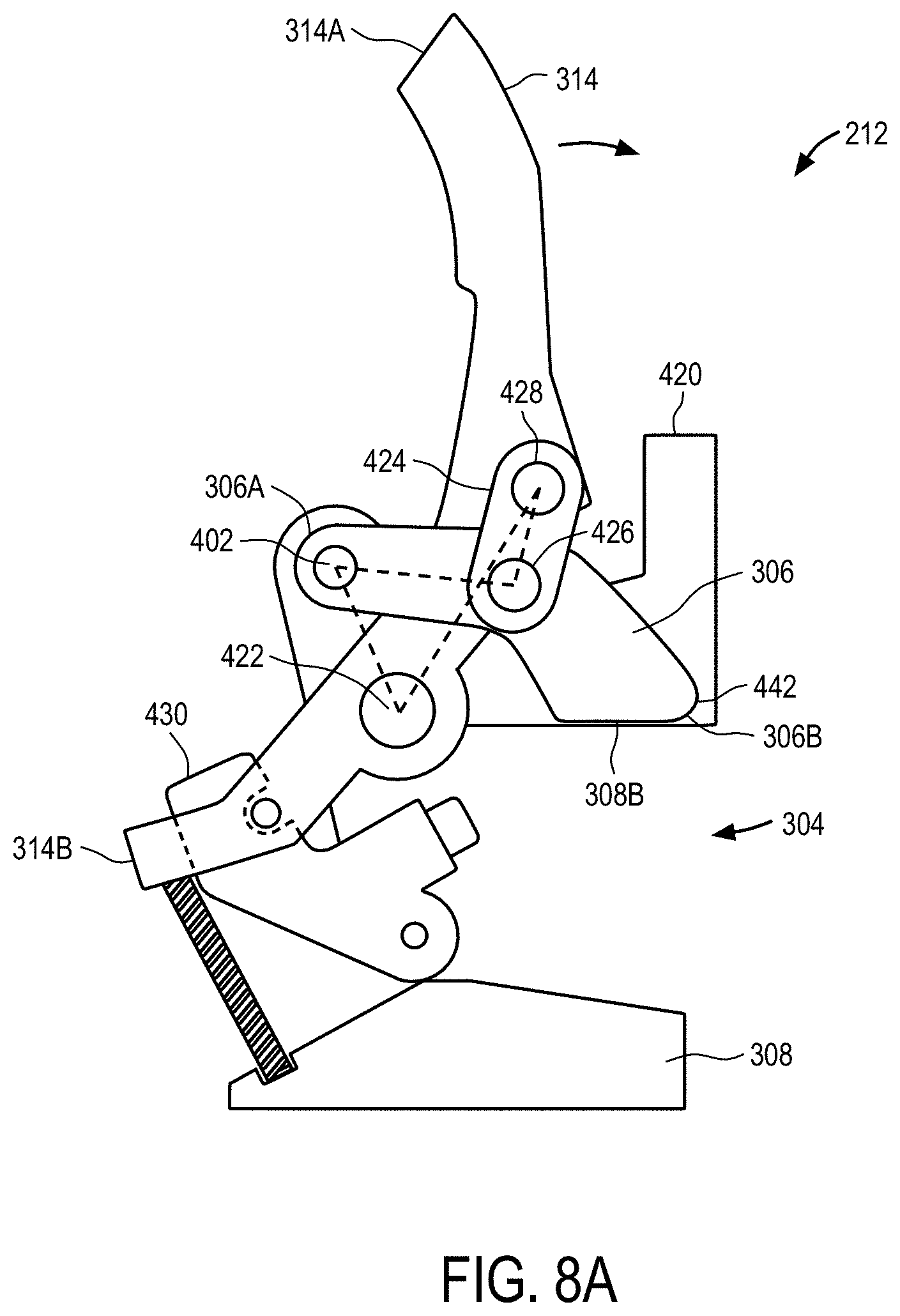 Patent US11793597 Figure 9 – Attachment mechanism for docking cannulas to surgical robotic arms